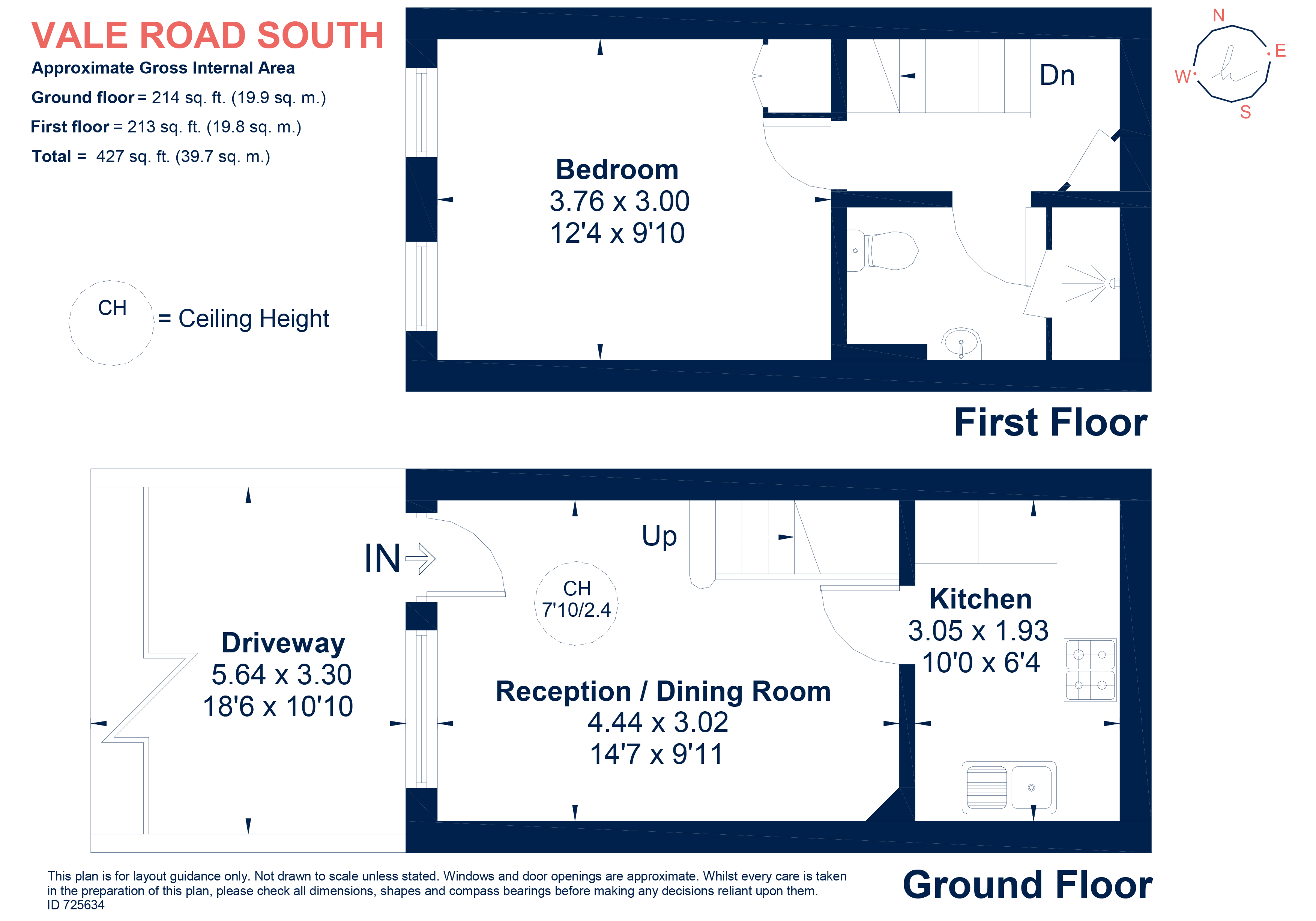 2, Vale Road South, Surbiton floorplan