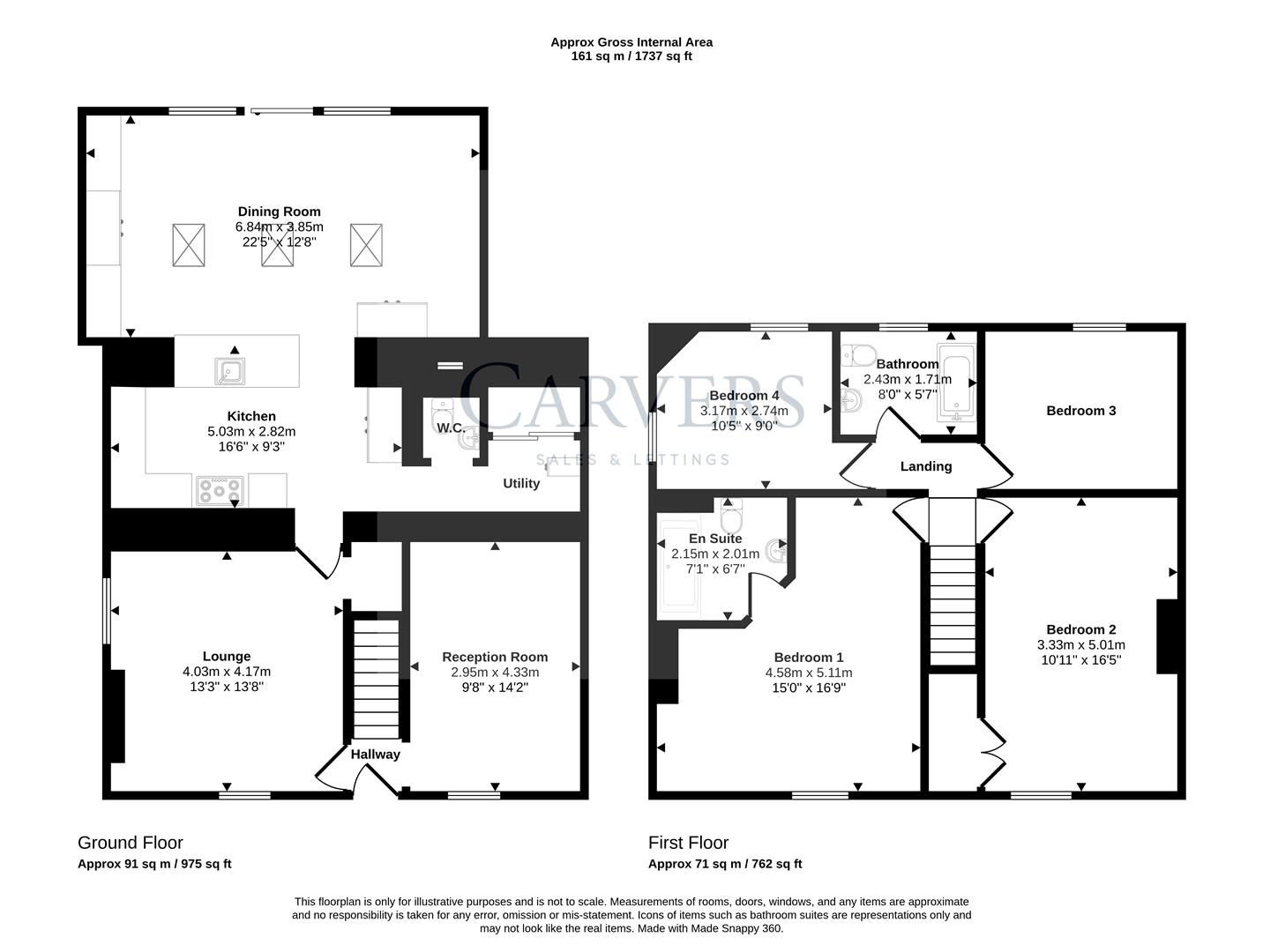 Woodside, 37, High Street, Gilling West floorplan