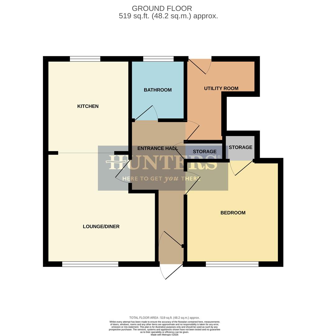 61, Dickinson Road, Wolverhampton floorplan