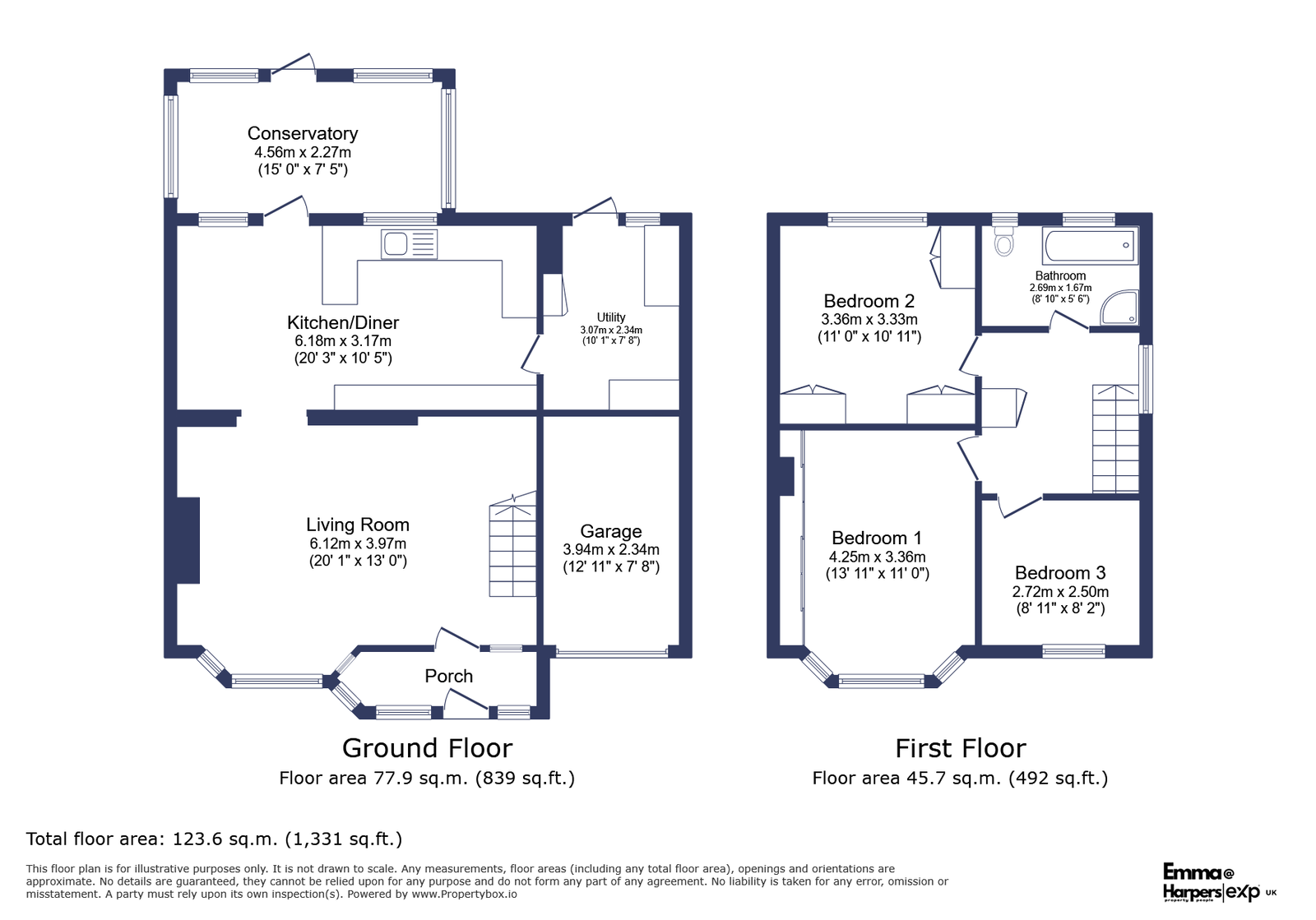 65, St. Ronans Drive, Whitley Bay floorplan