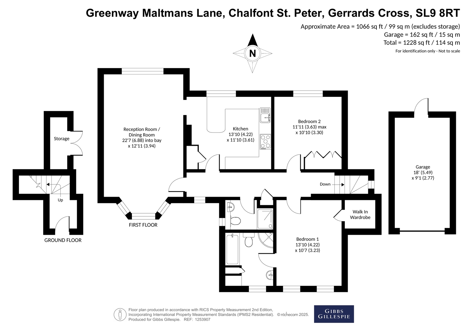 Greenway,, Maltmans Lane, Gerrards Cross floorplan