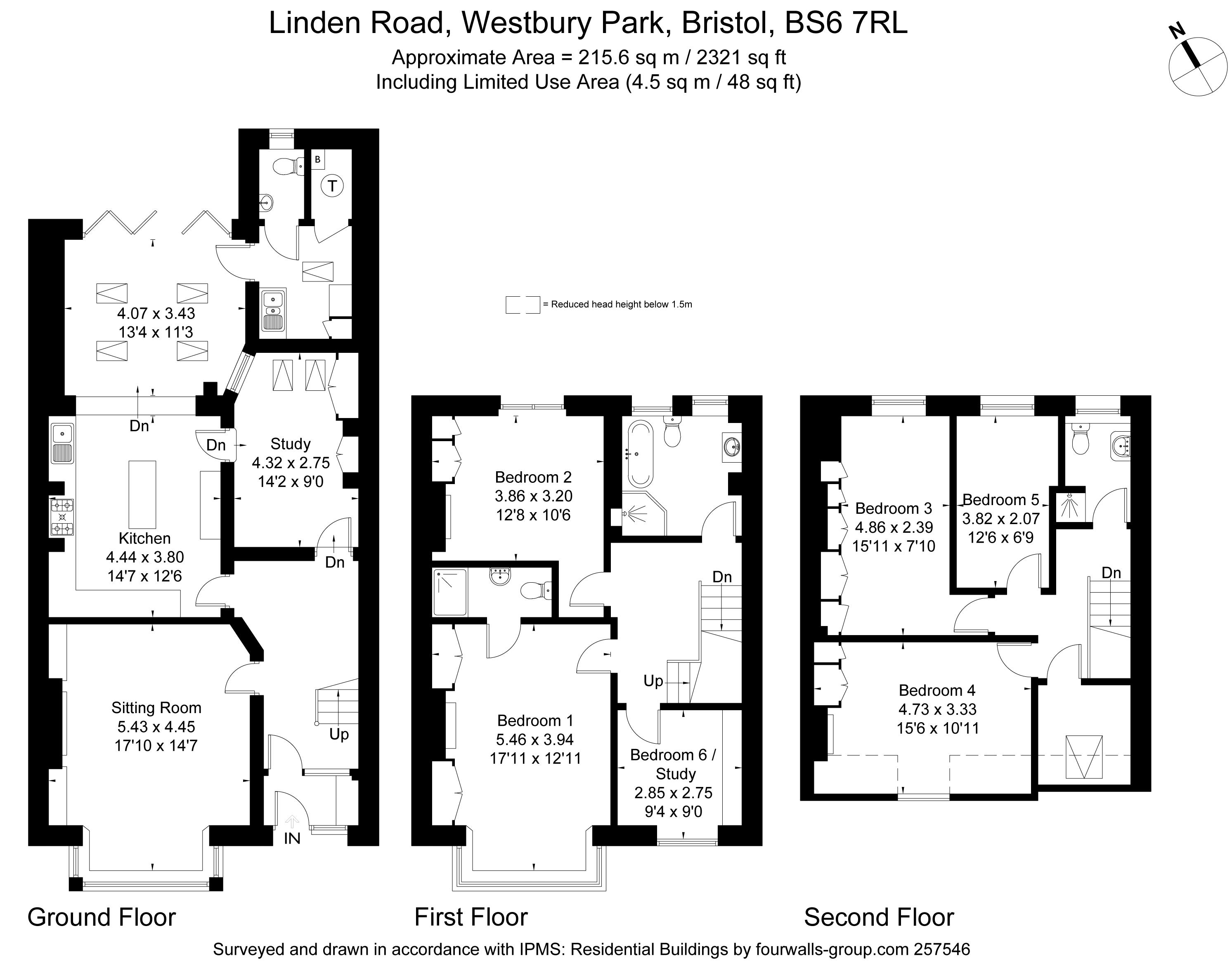 8, Linden Road, Bristol floorplan