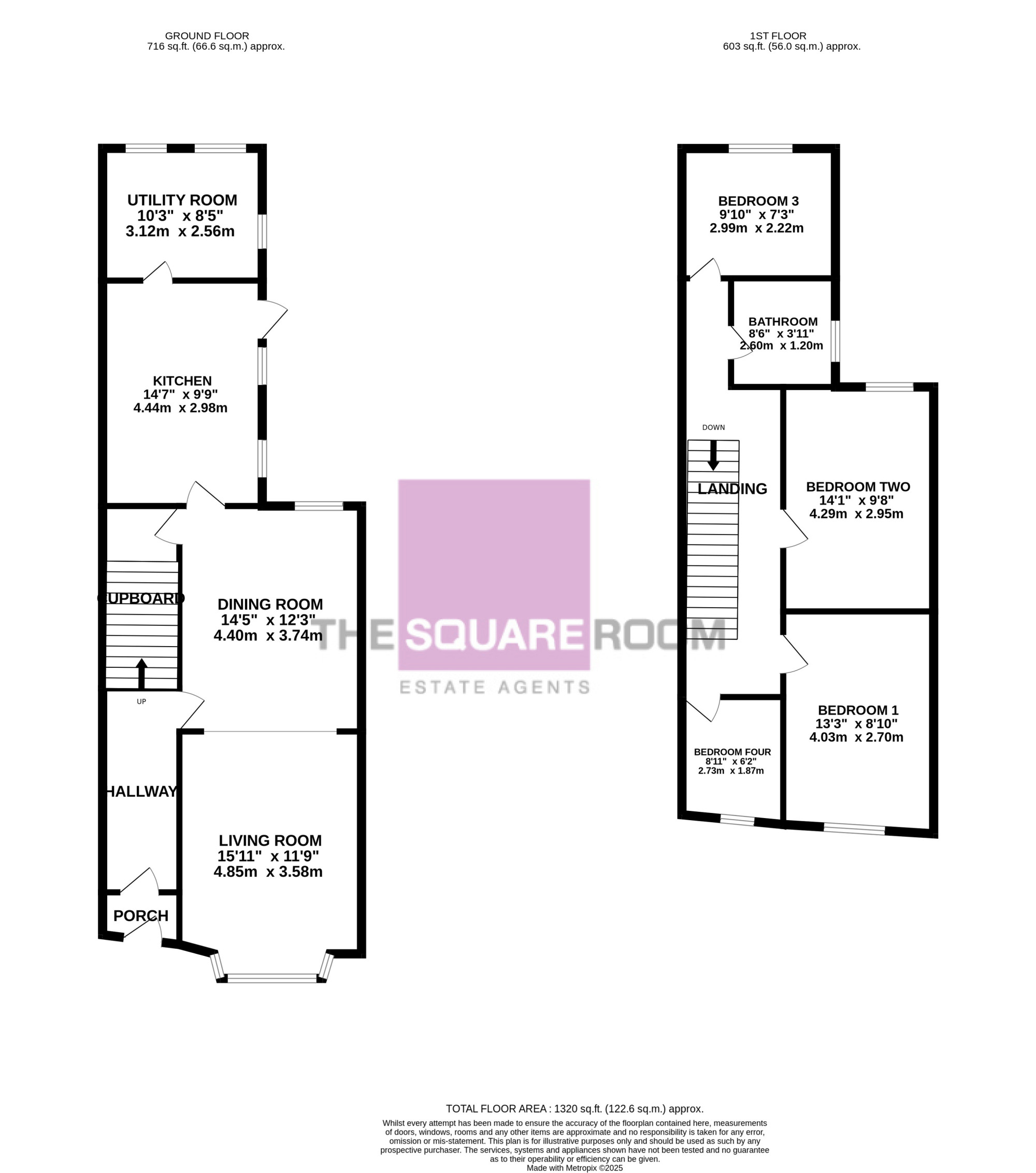 36, Livingstone Road, Blackpool floorplan