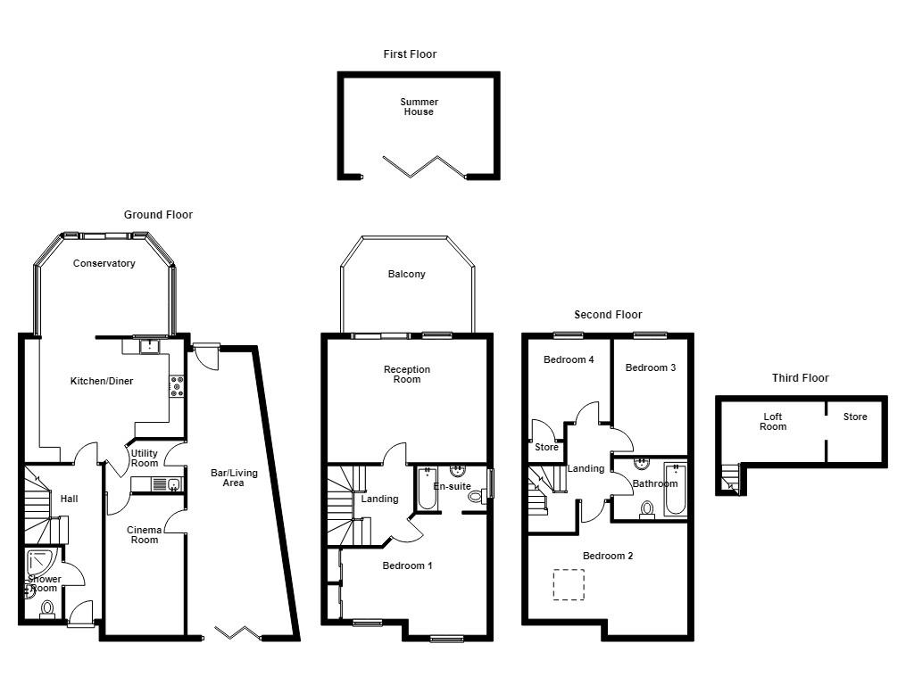 Milner Street, Manchester floorplan