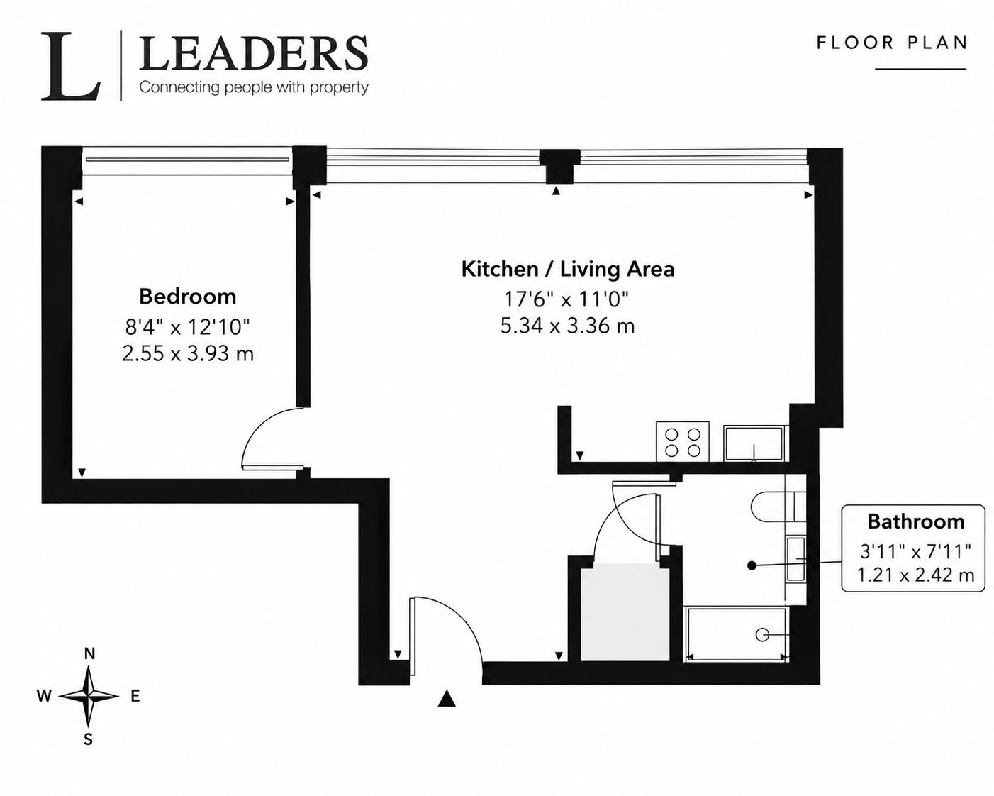 Flat 51, Newacre House, Wood Street, West Sussex floorplan