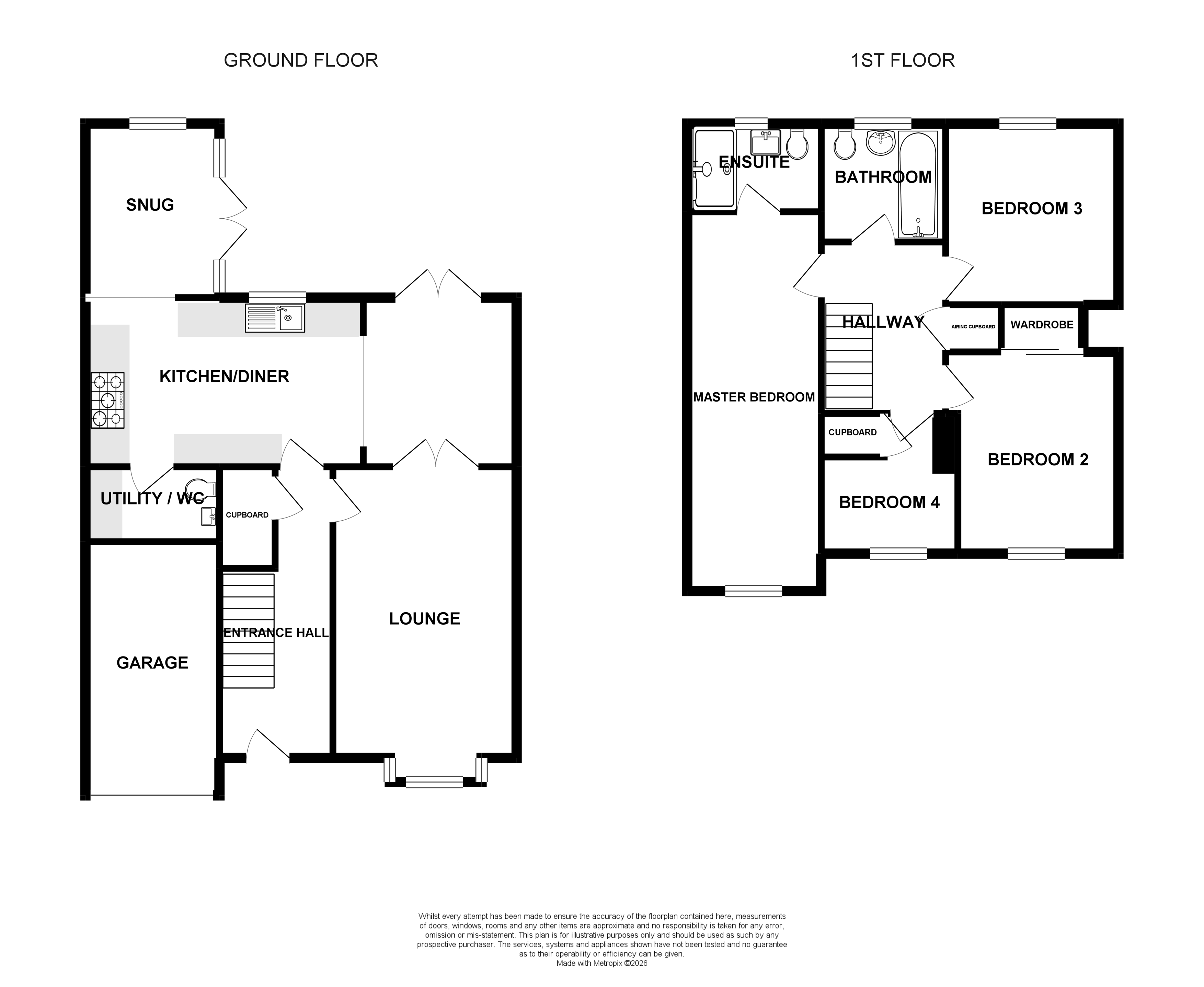 3, Gleneagles Close, Nuneaton floorplan