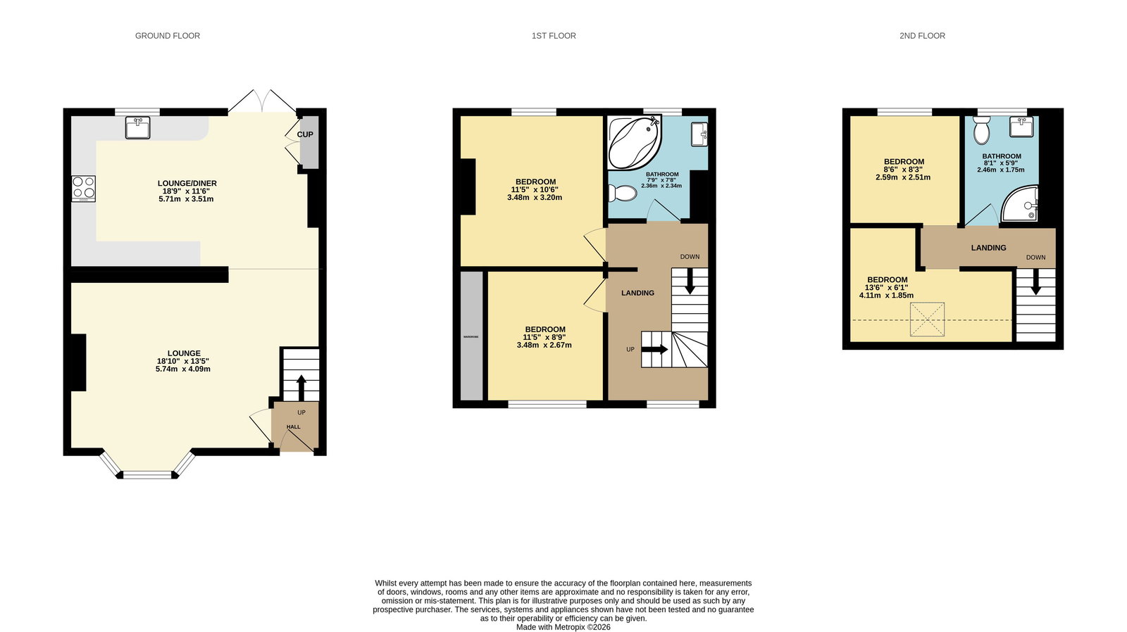 12, Seaside Avenue, Sheerness floorplan