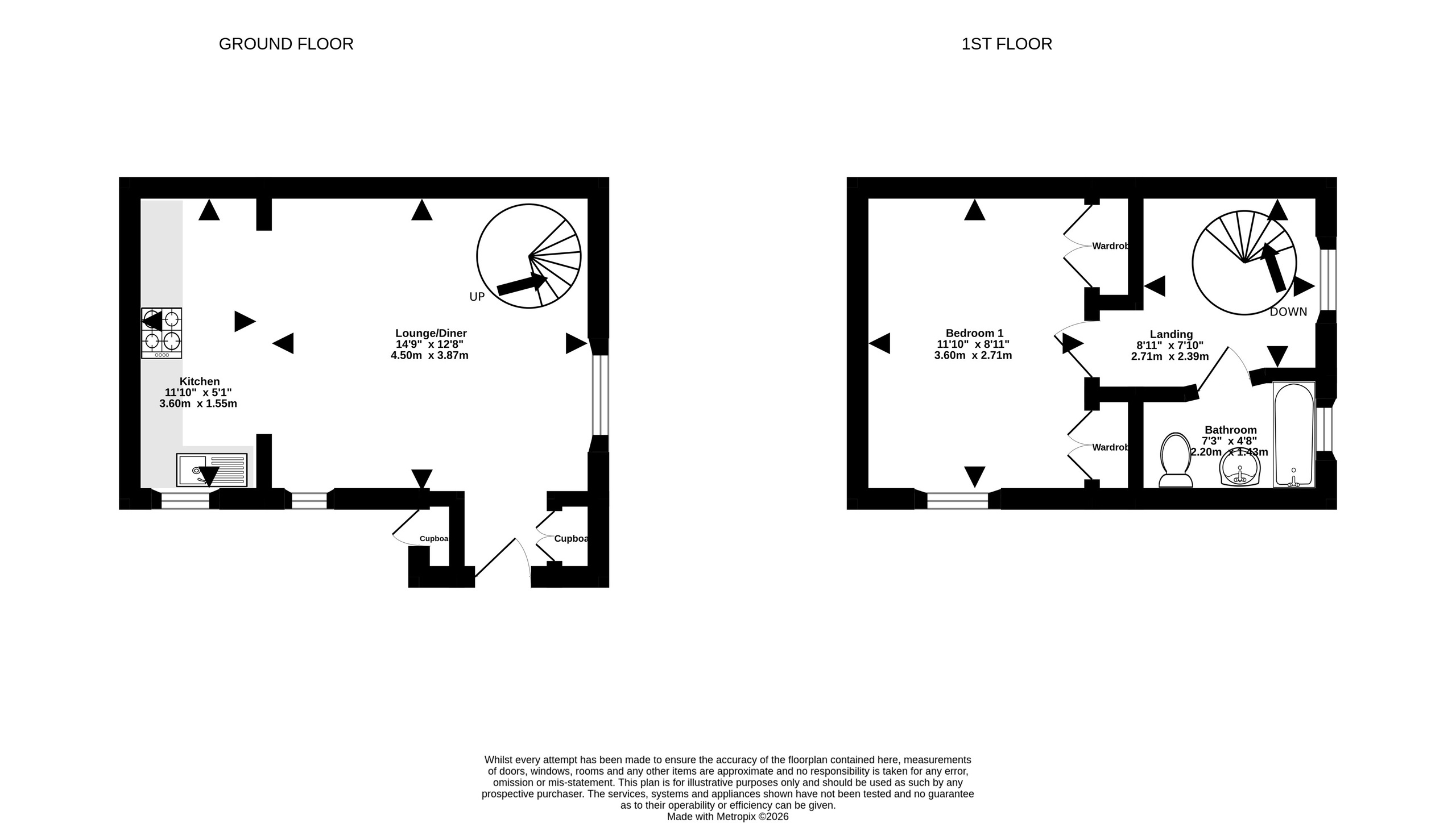 45 Winsbury Way, Bristol floorplan