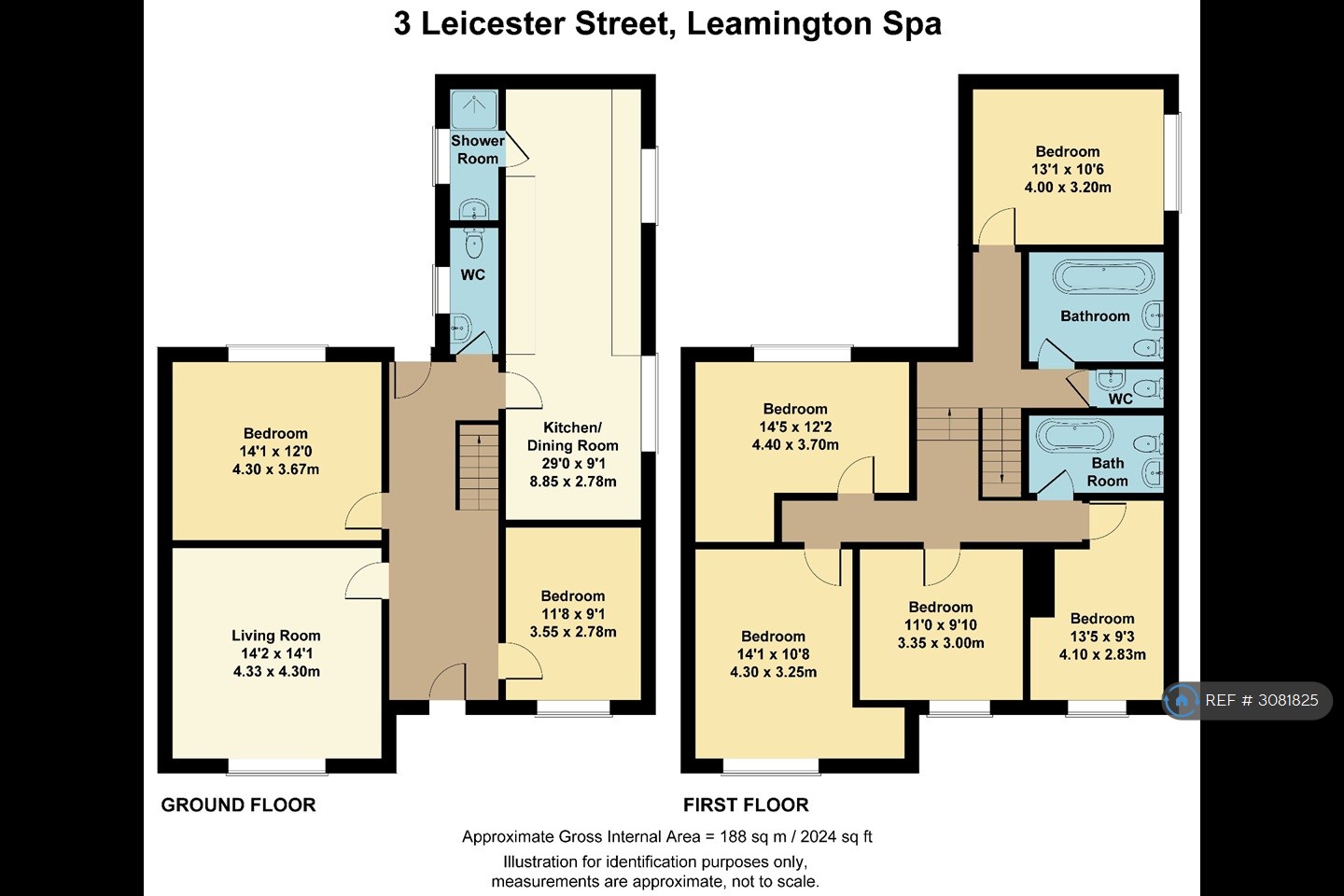 Leamington Spa floorplan