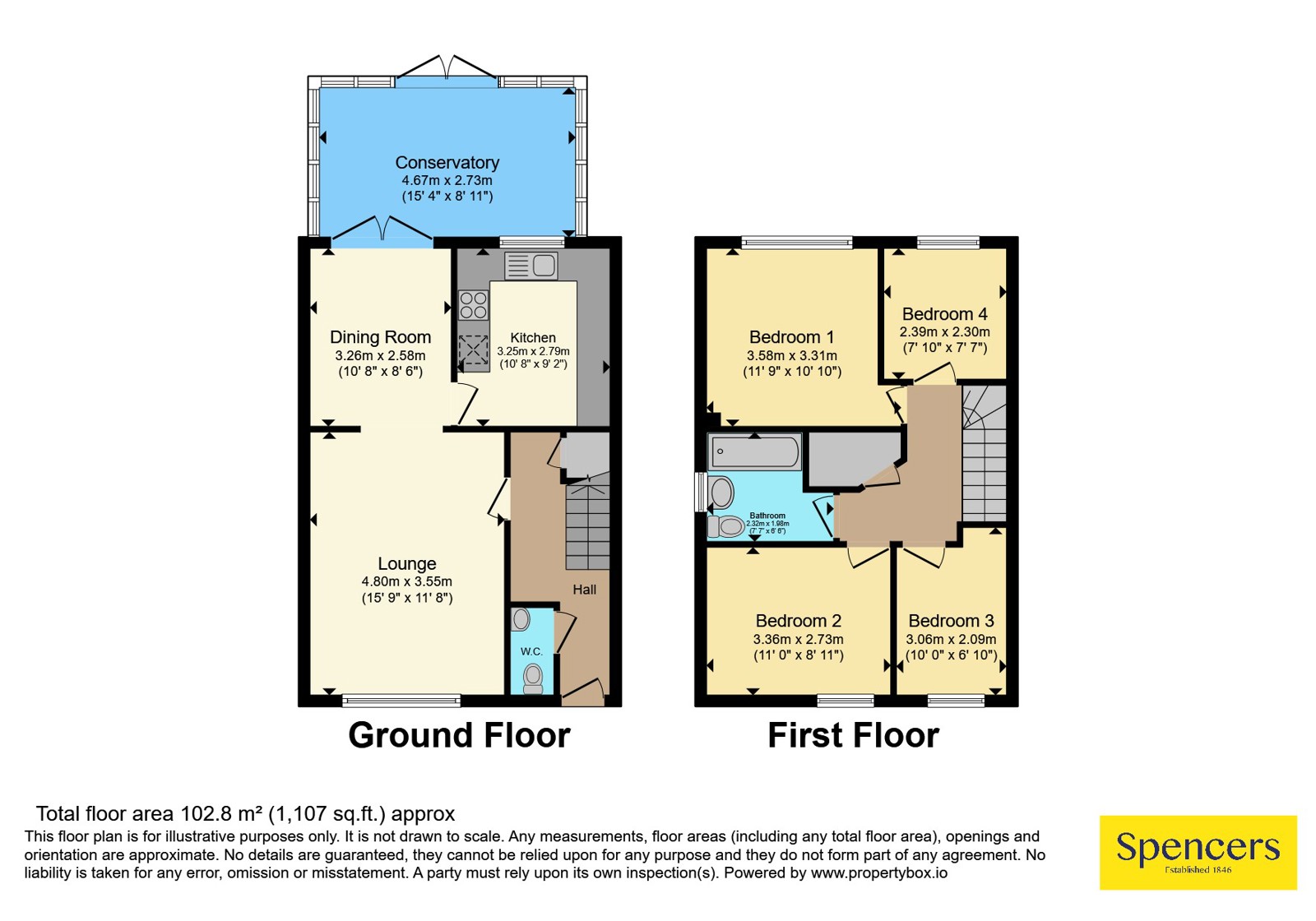 35, Belfry Drive, Leicestershire floorplan