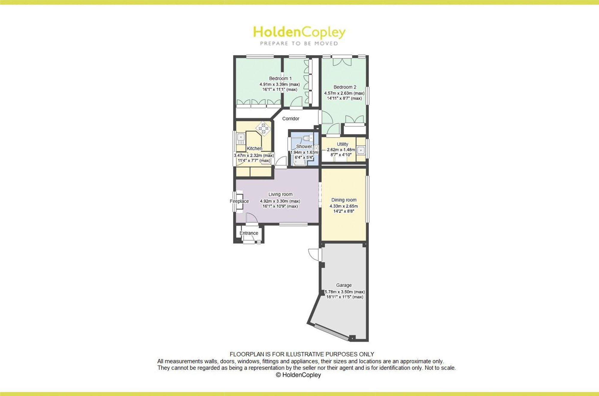 3 Beeston Court, Nottingham floorplan