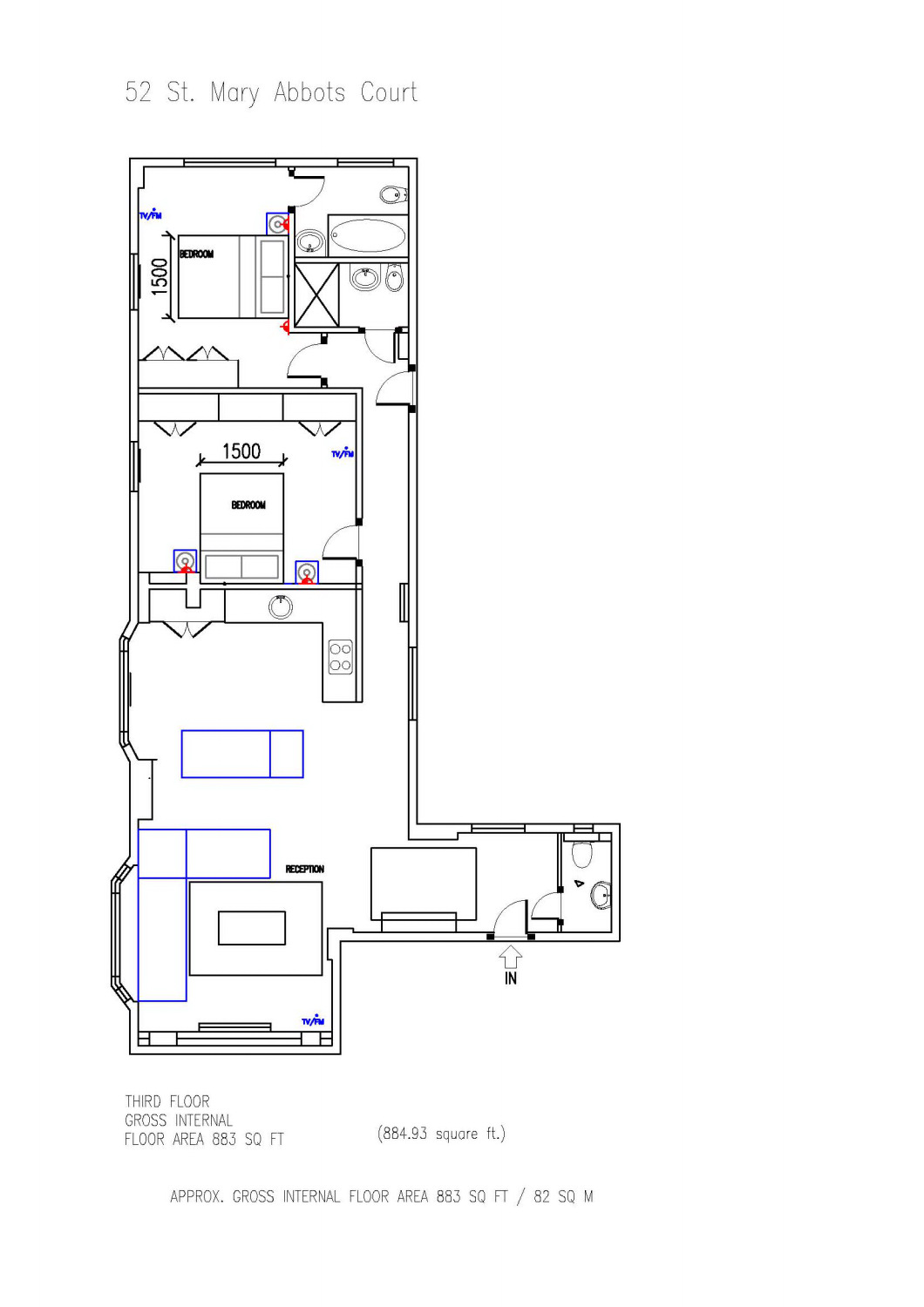 2 Bedrooms Flat to rent in Warwick Gardens, London W14