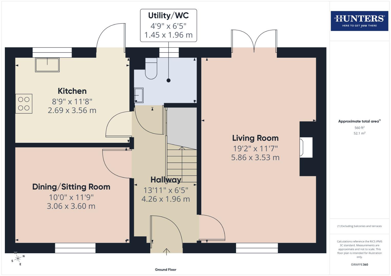 9, Holme Eden Gardens, Carlisle floorplan