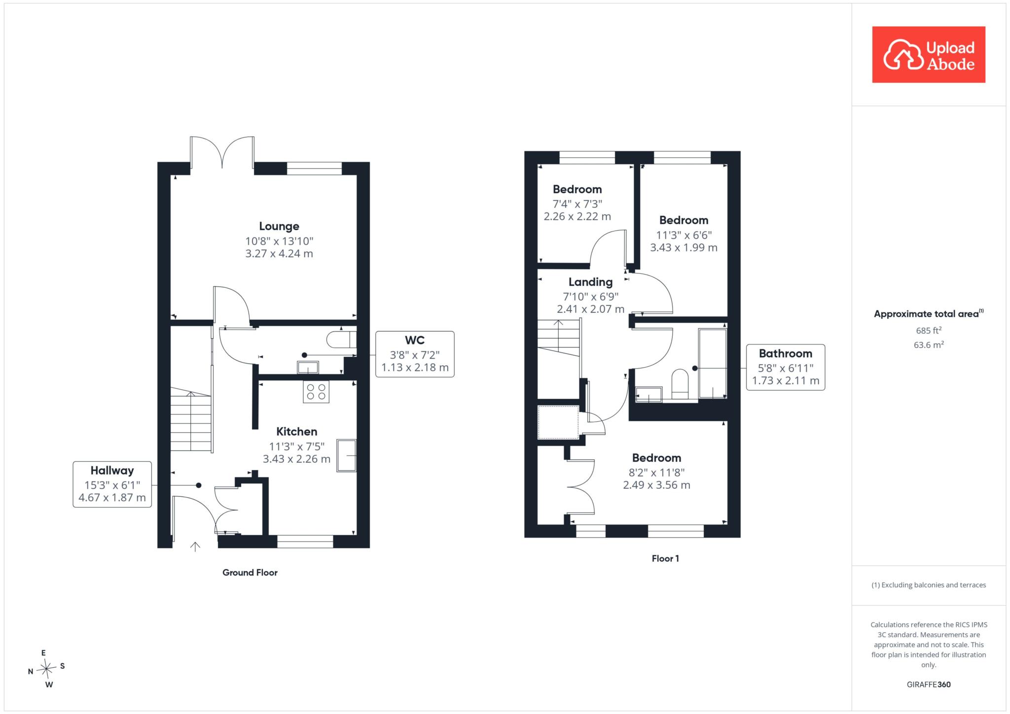 Bartonshill Way, Glasgow floorplan