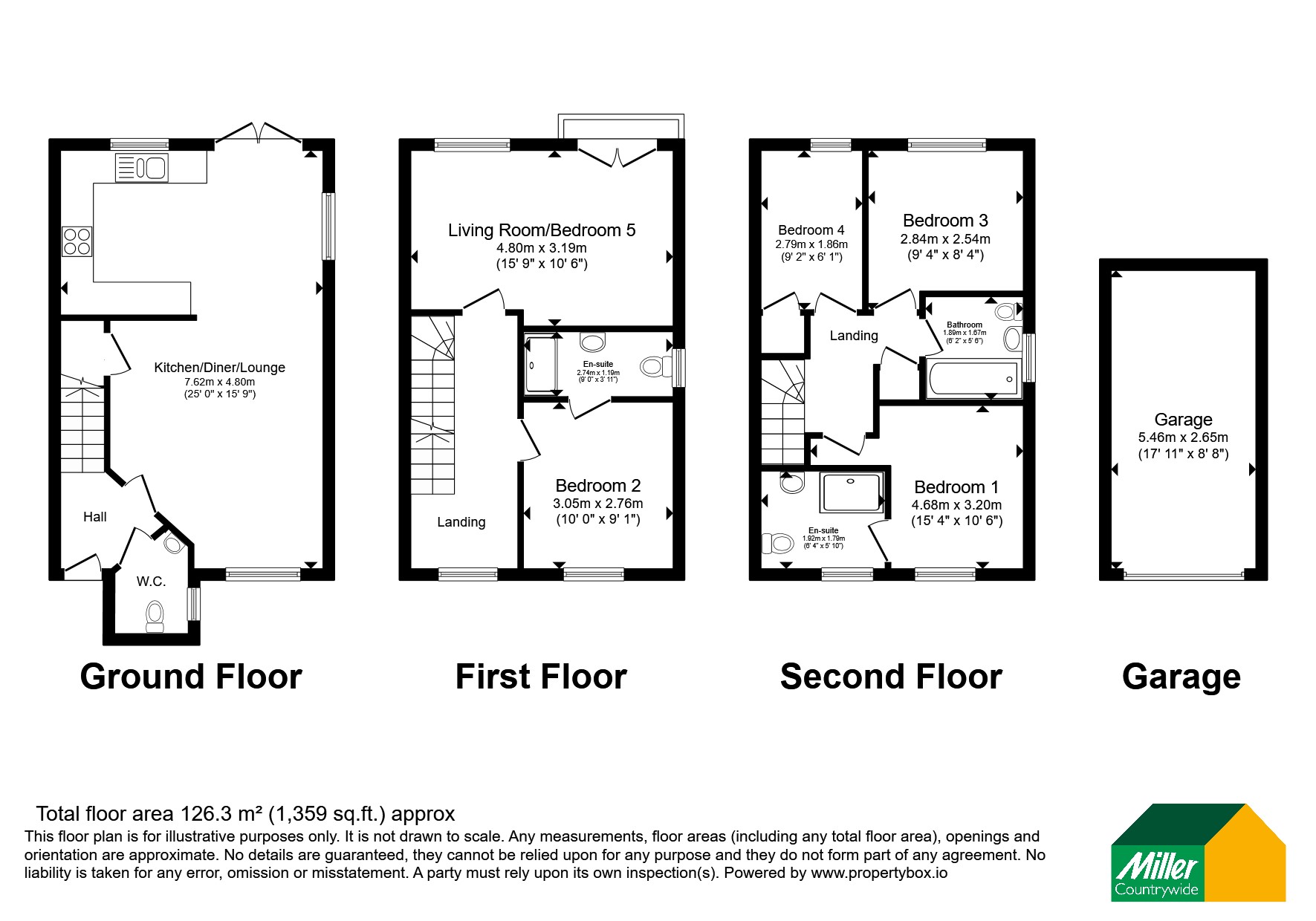 6, Mahogany Walk, Cornwall floorplan