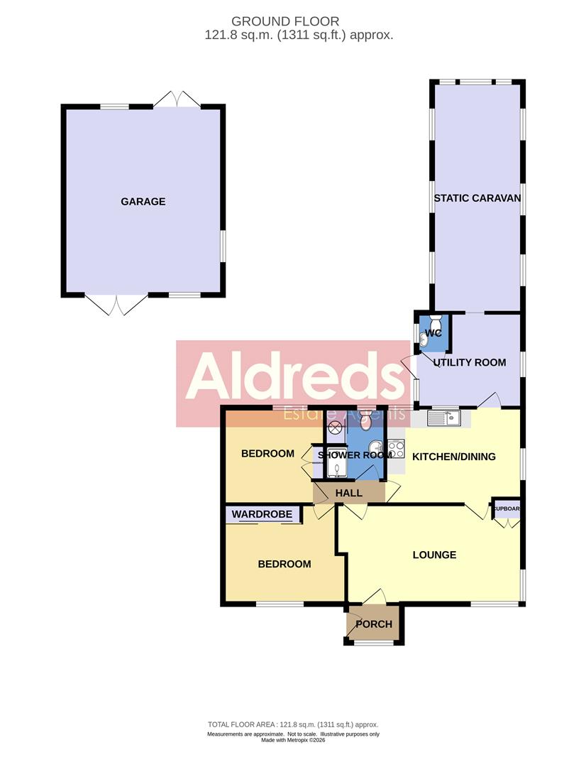 26 Sunset Walk, Bush Estate, Norwich floorplan