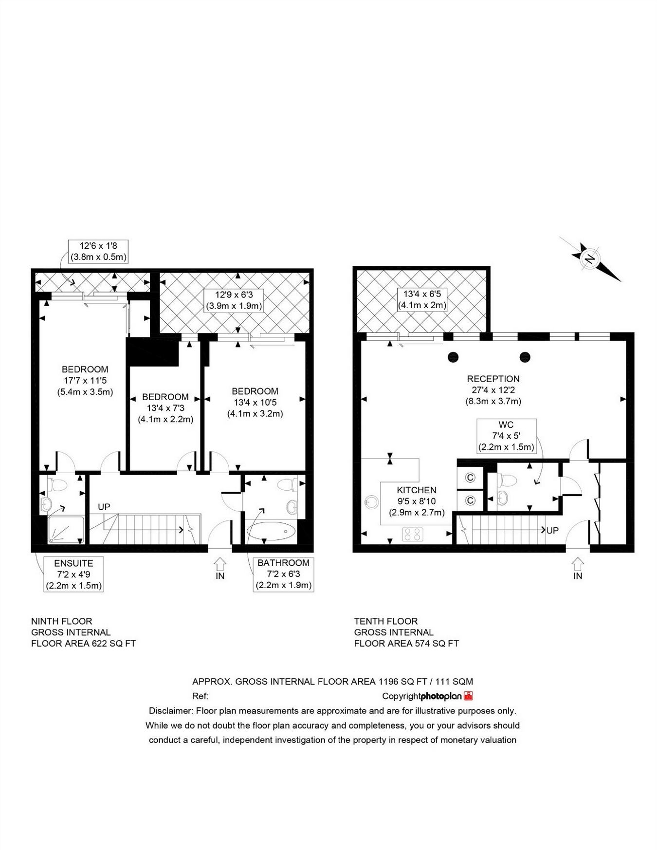 3 Bedrooms Flat to rent in Bayliss Heights, 8 Peartree Way, London SE10