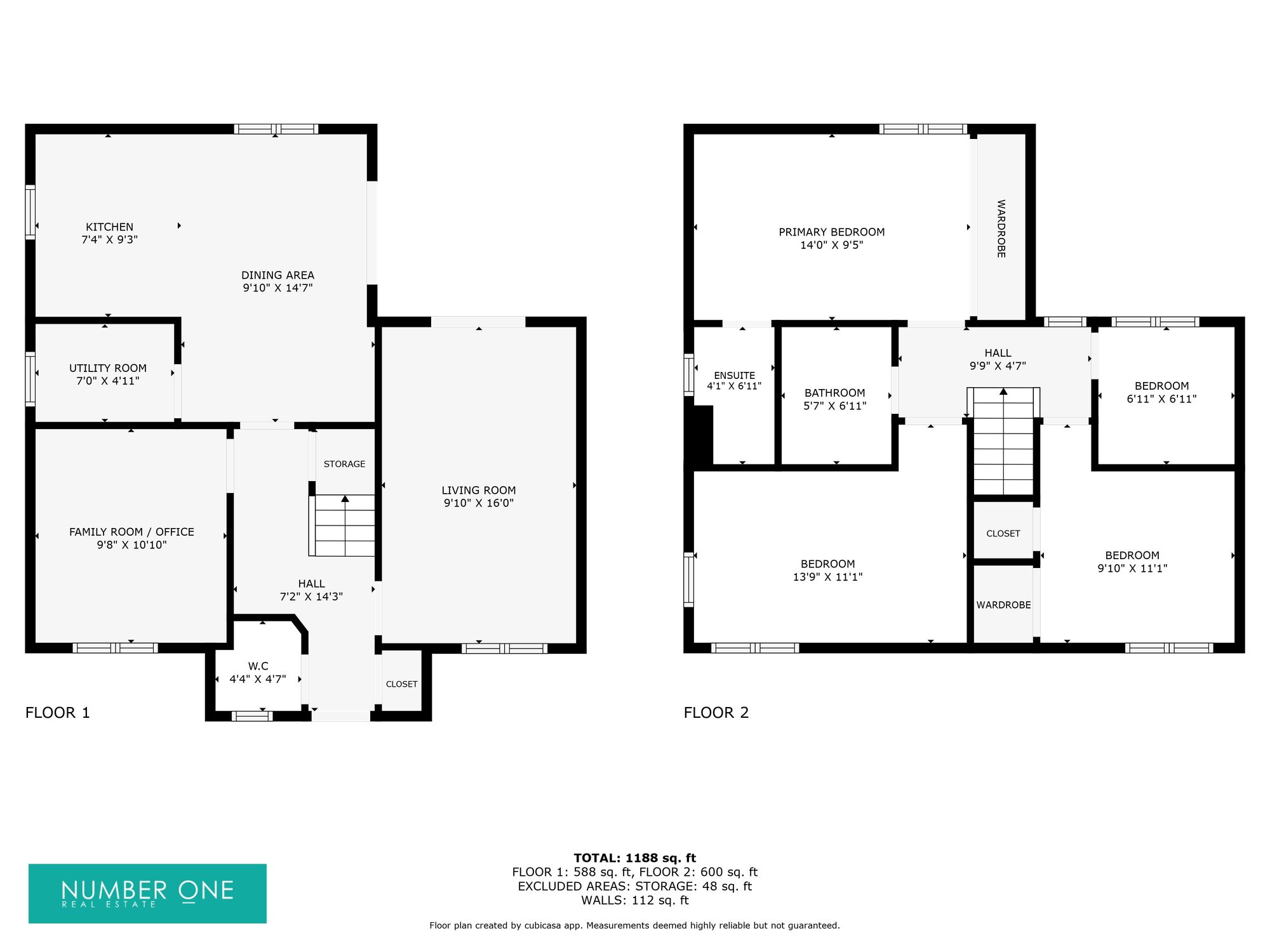 16 Roundbush Crescent, Caldicot floorplan