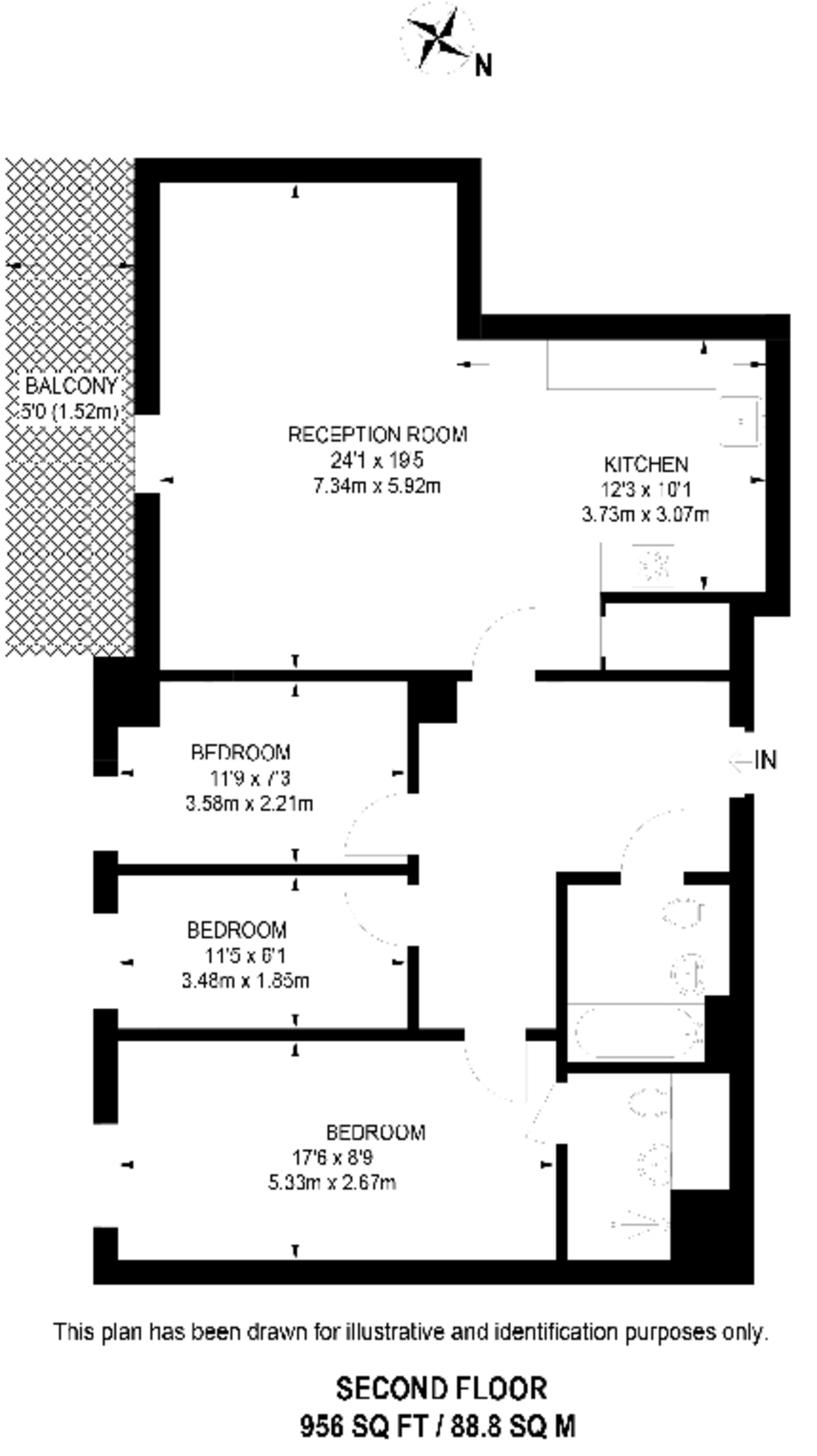 Seager Place, Deptford floorplan