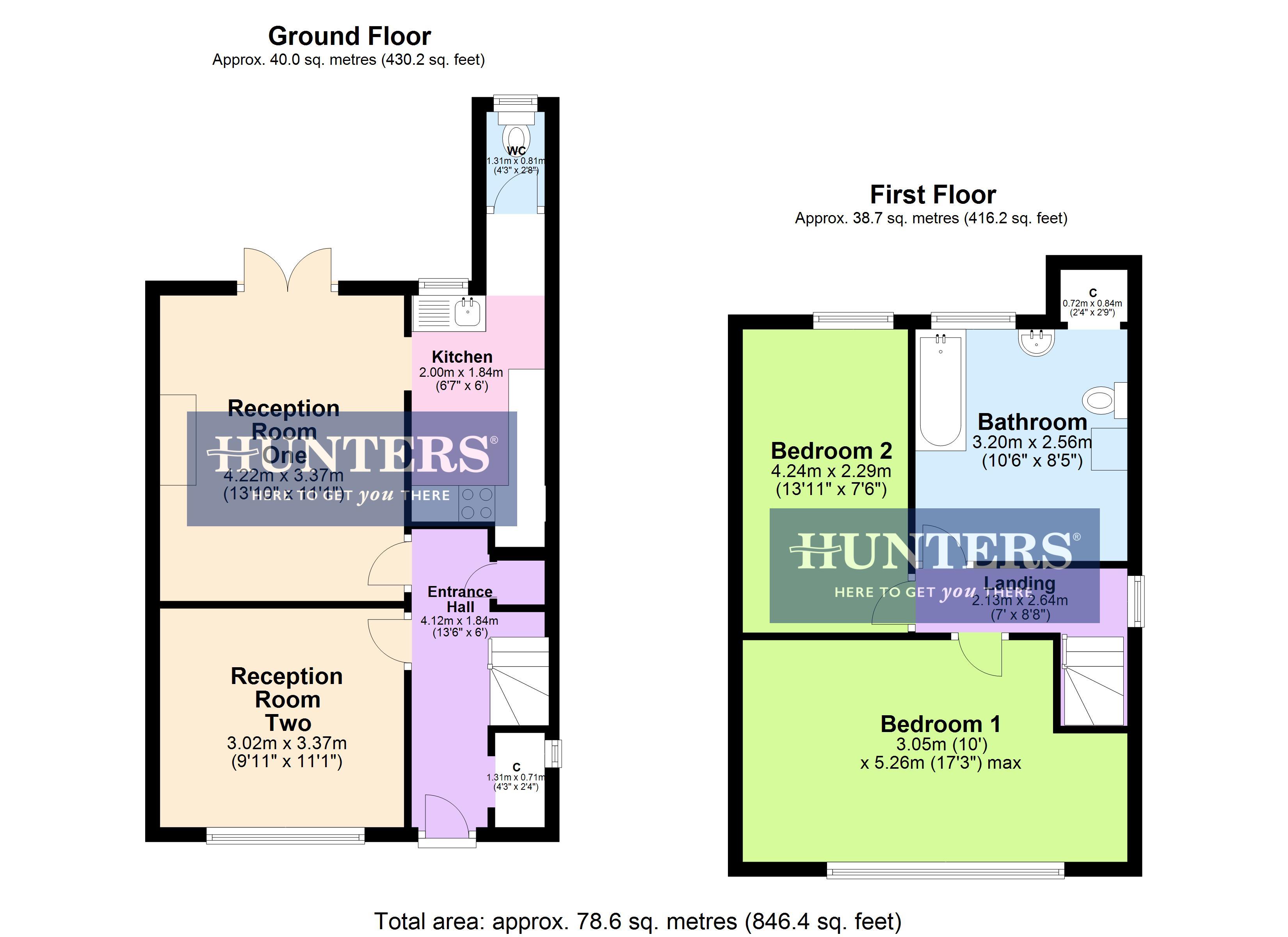 Farm Place, Crayford, Kent DA1, 2 bedroom end terrace house for sale