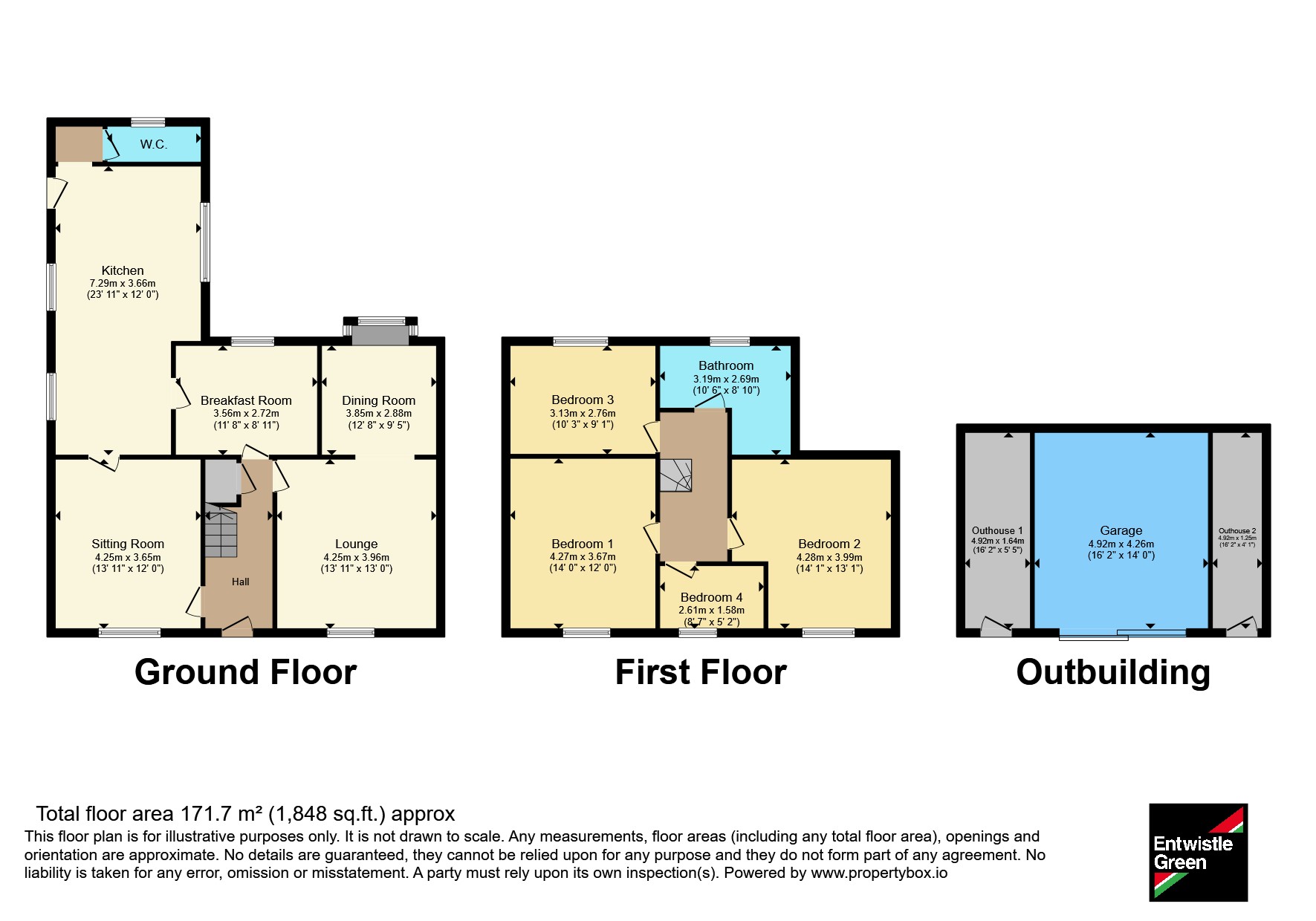 Lambert Villa, 7, Lambert Road, Preston floorplan