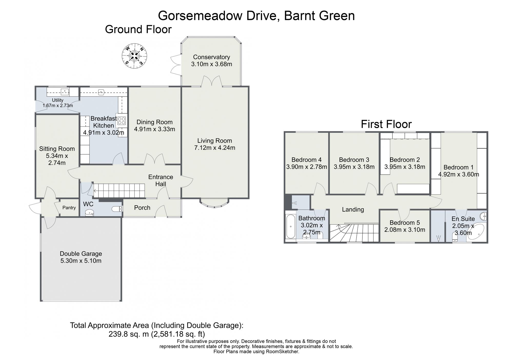 3 Gorsemeadow Drive, Birmingham floorplan