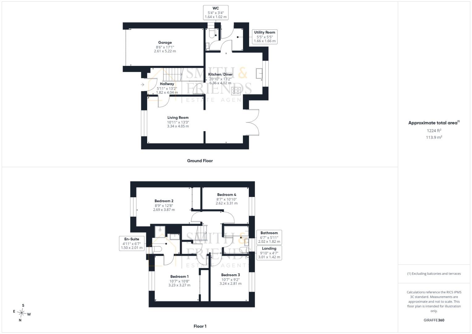 12, Hatterall Court, Ingleby Barwick floorplan
