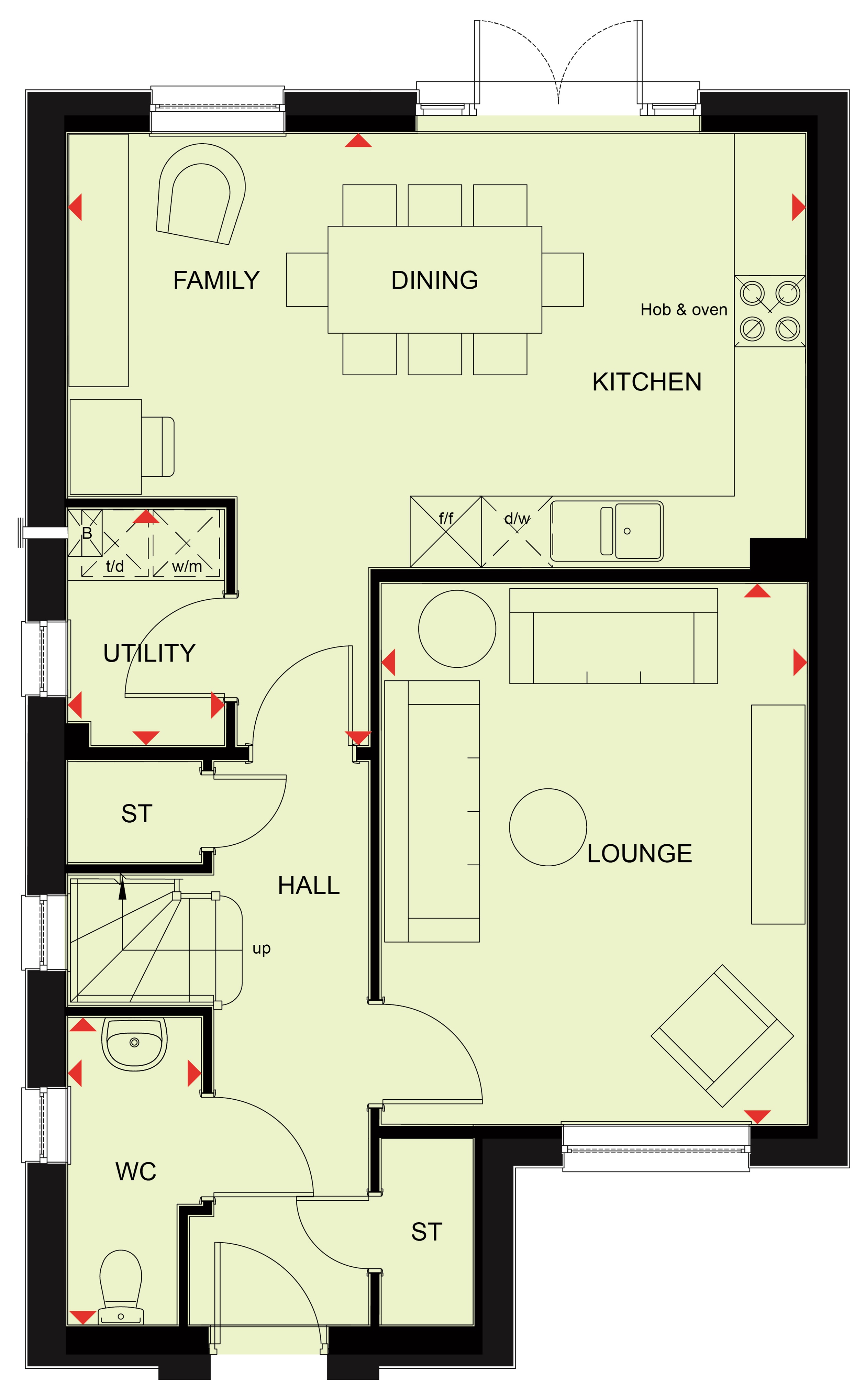 HA50618, Scott Glynn Walk, Tranent floorplan