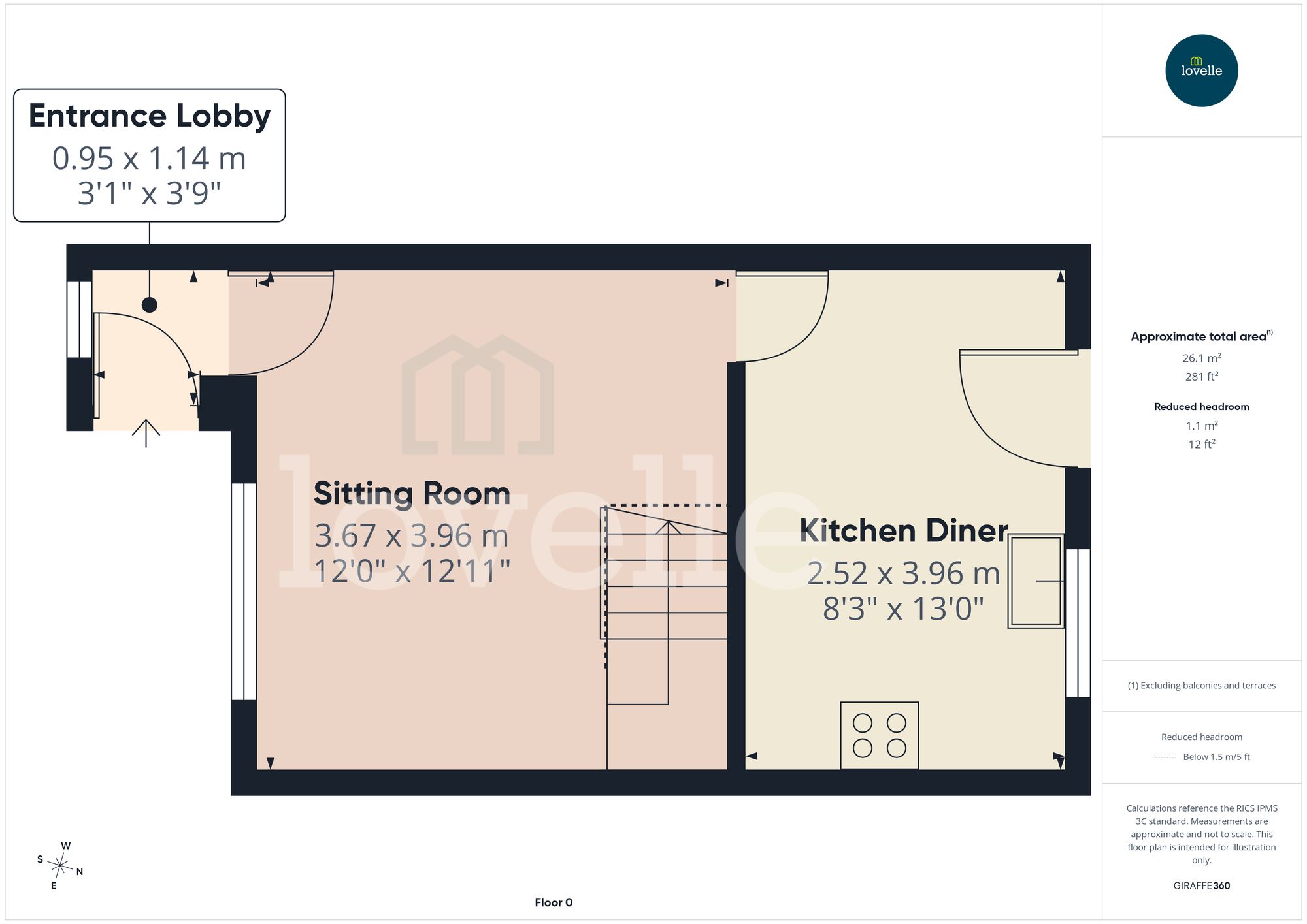 51 Cawthorne Drive, Hull floorplan