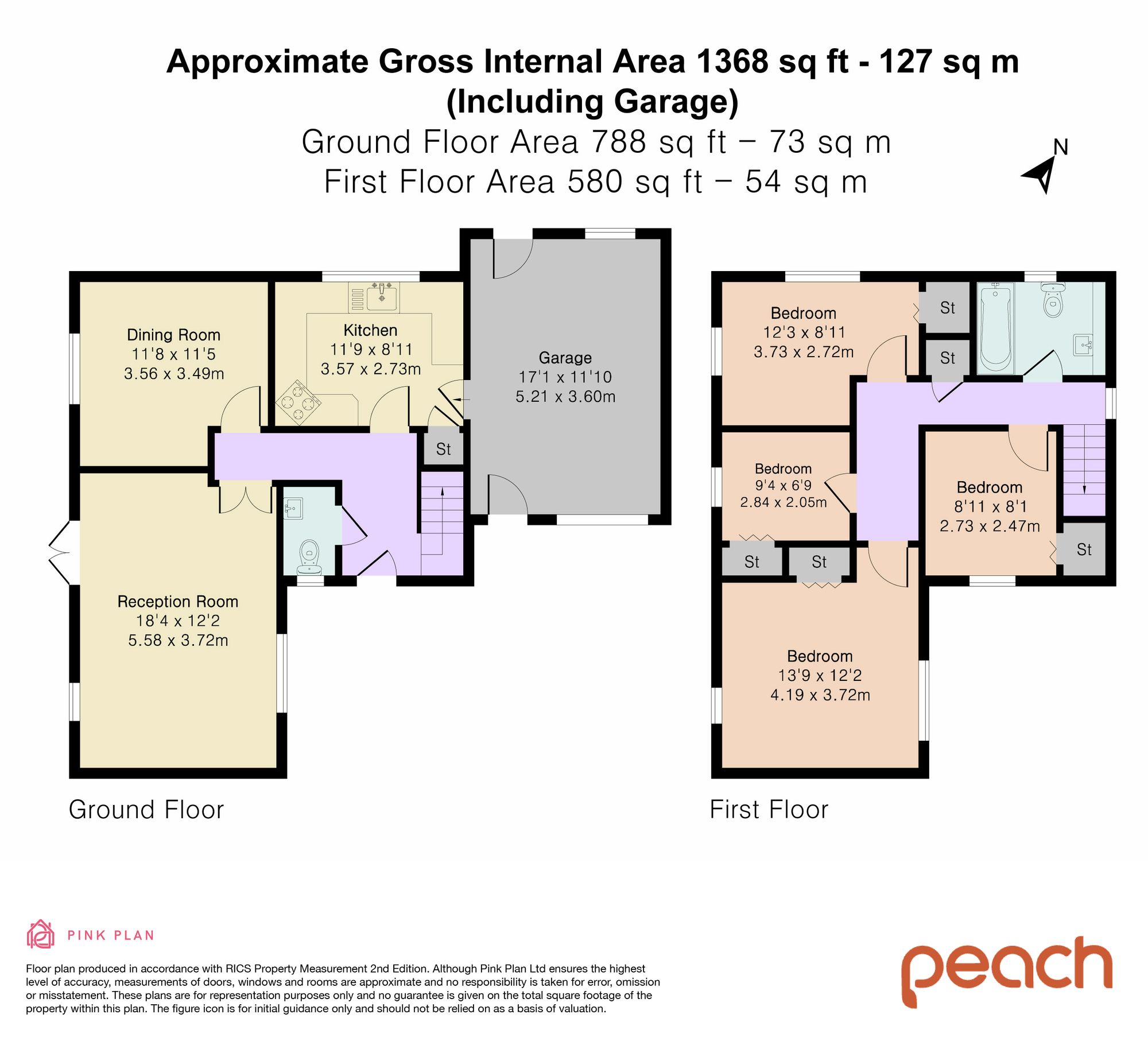 12 Rawlings Close, Swindon floorplan