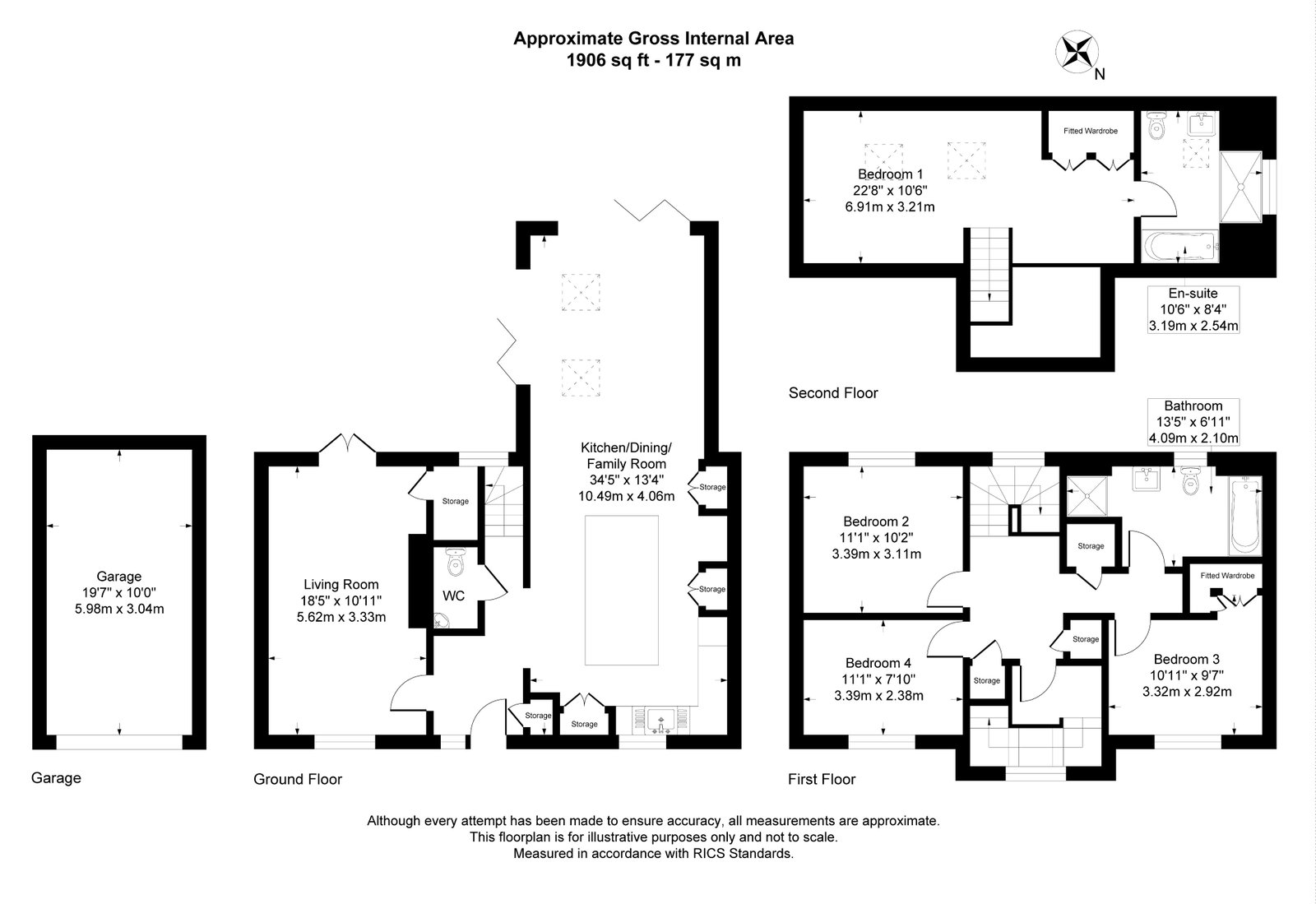 8, Hannah Way, Salisbury floorplan