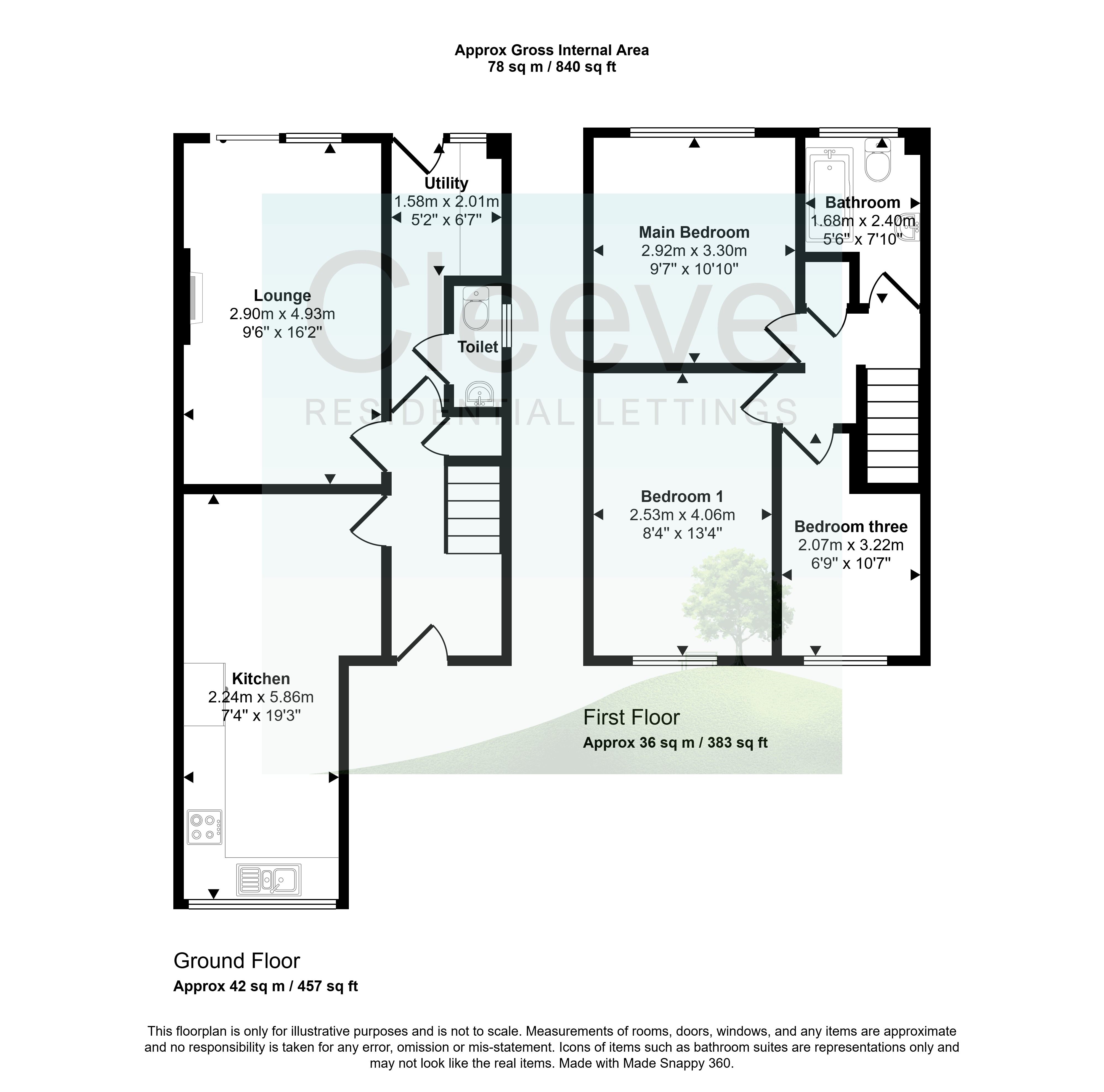 Keepers Mill, Cheltenham floorplan