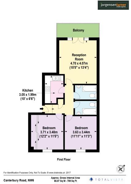 111 Canterbury Road, Flat 4 , London, London floorplan
