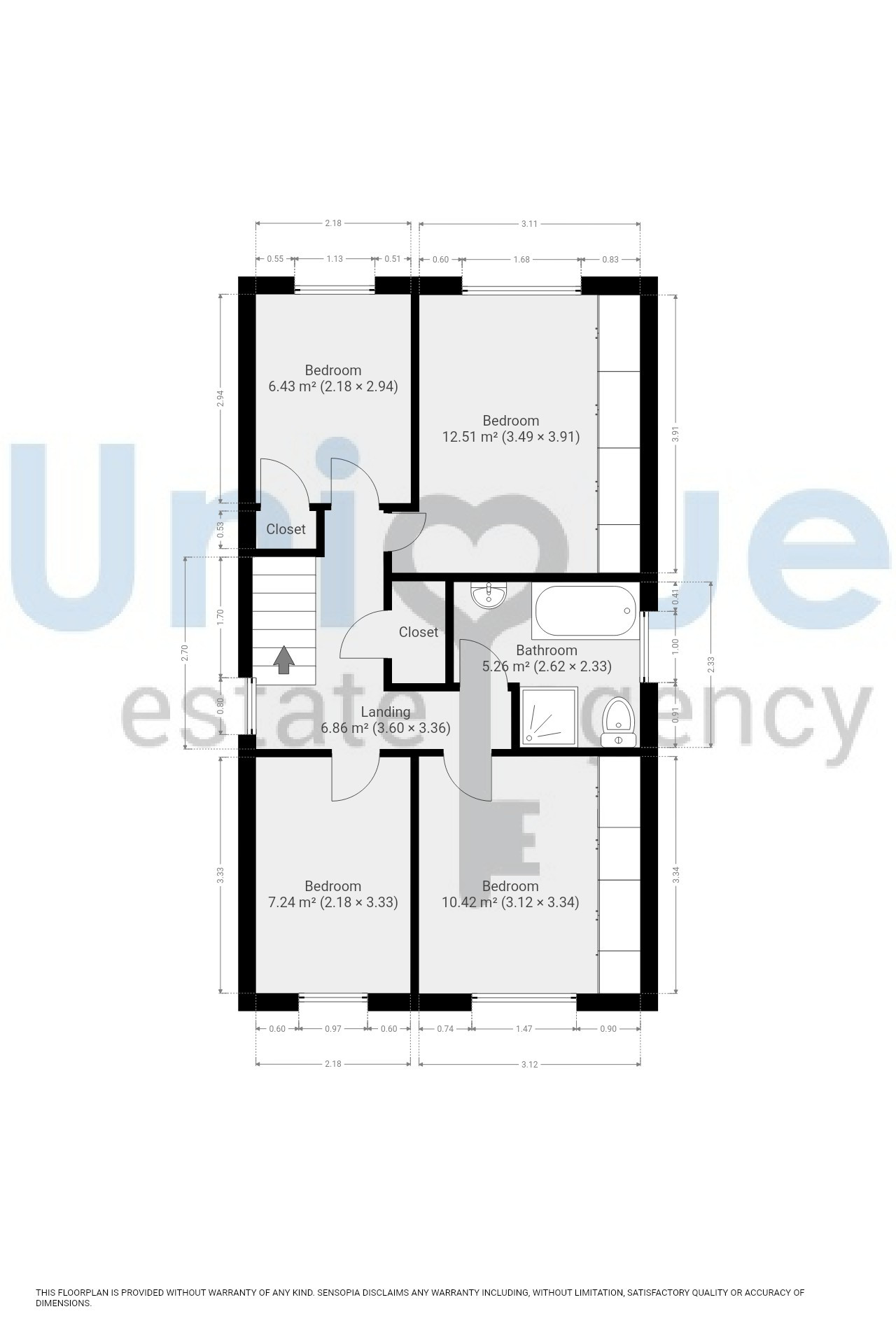 91, Princes Way, Fleetwood floorplan