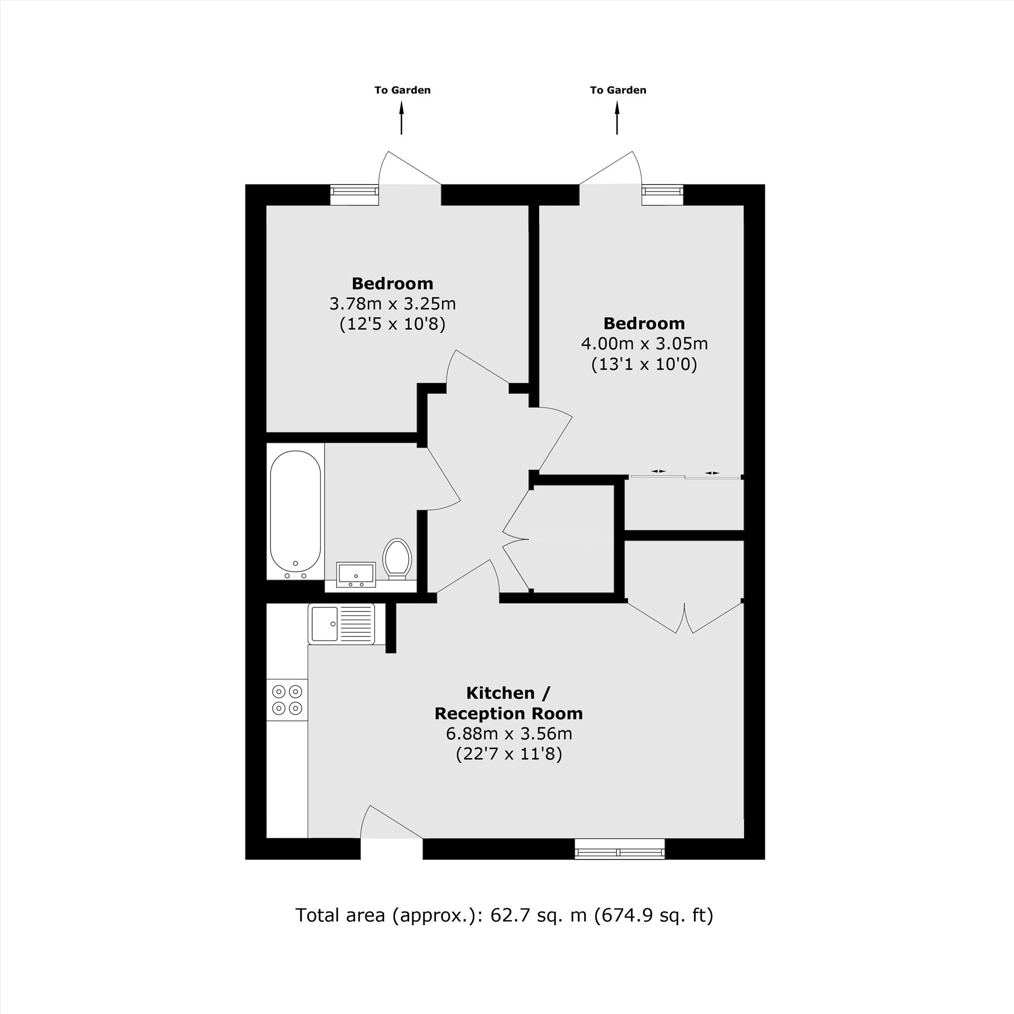 32 Buttercup House, 5, Springfield Drive, London floorplan