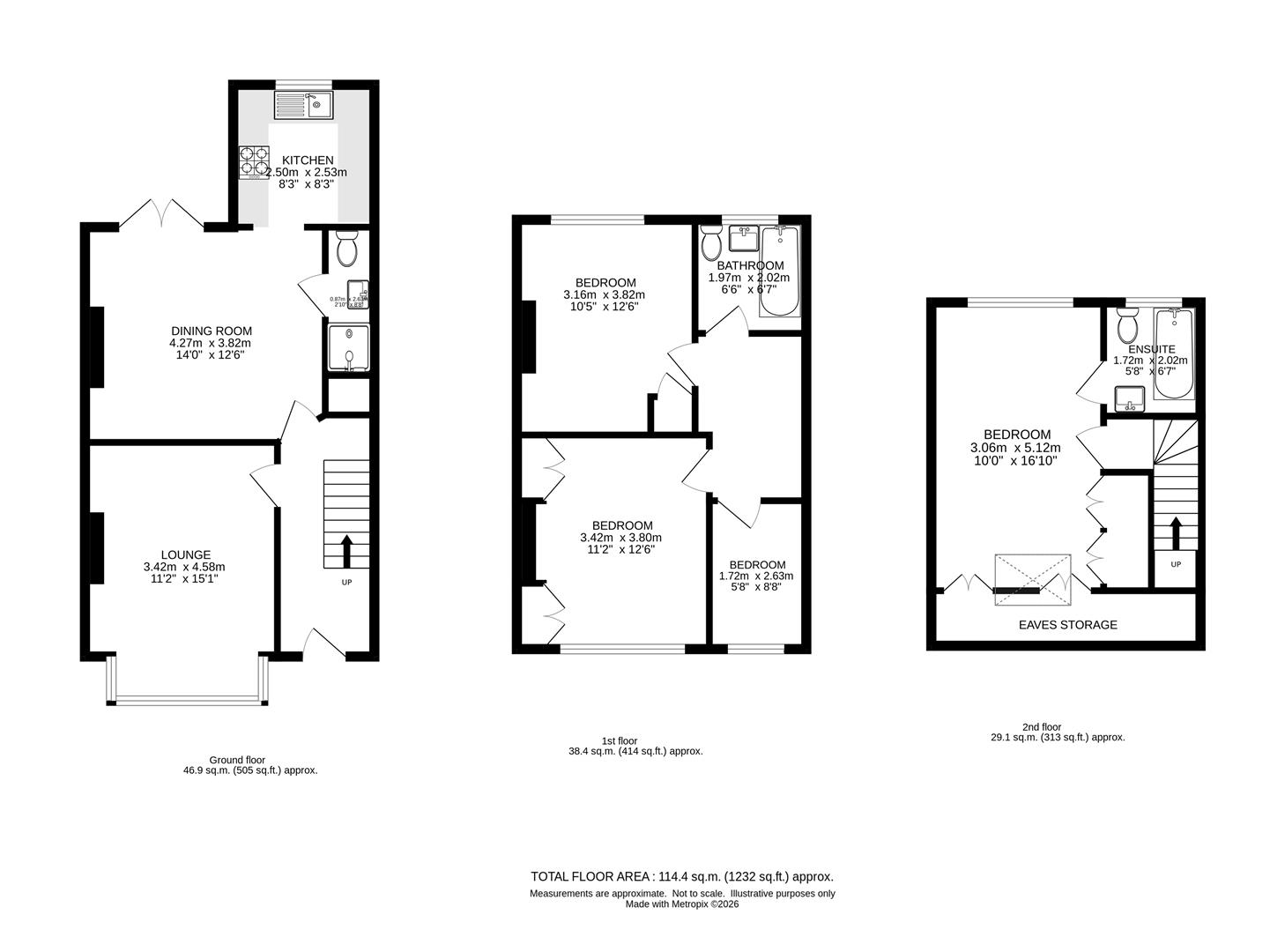 28, The Crescent, Sutton floorplan