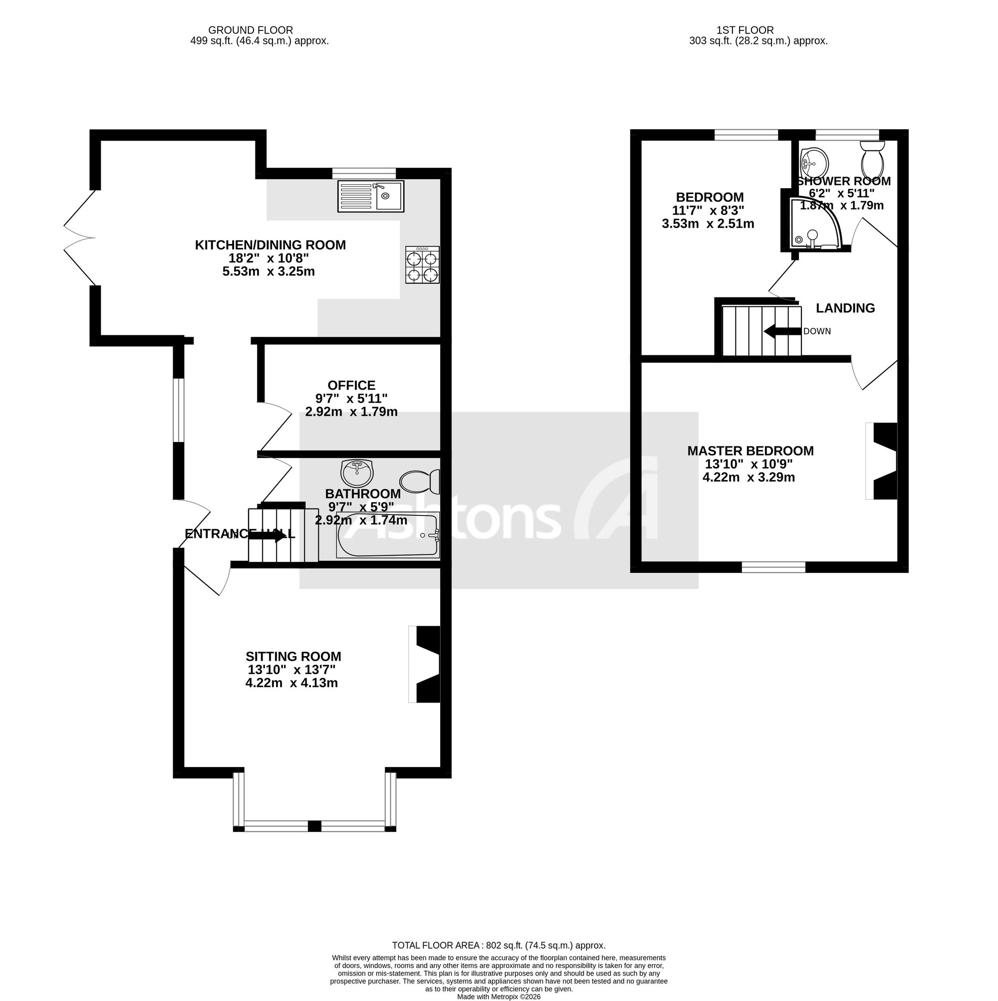 13 Haresfinch Road, St. Helens floorplan