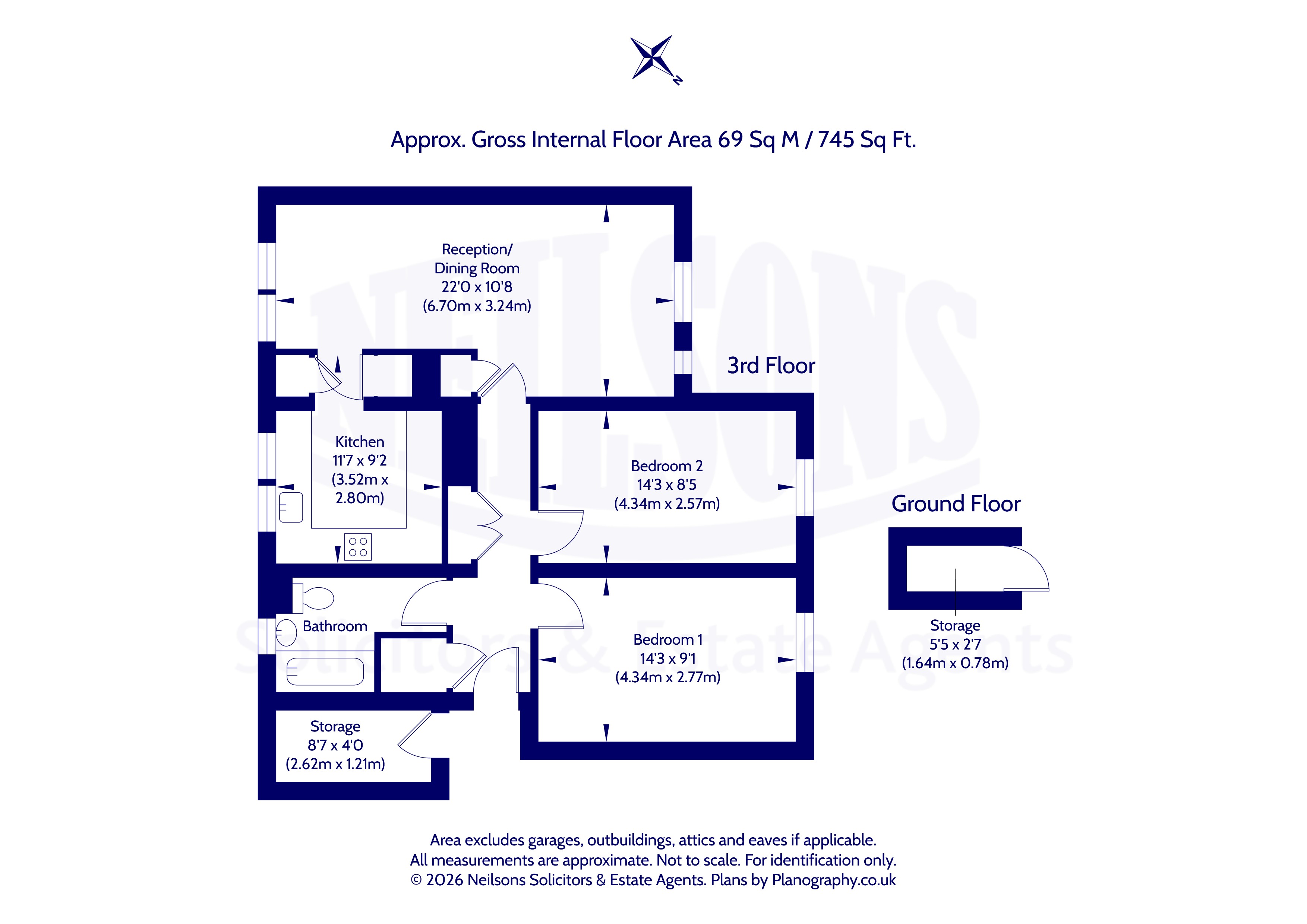 5/7, Kingsknowe Place, Edinburgh floorplan