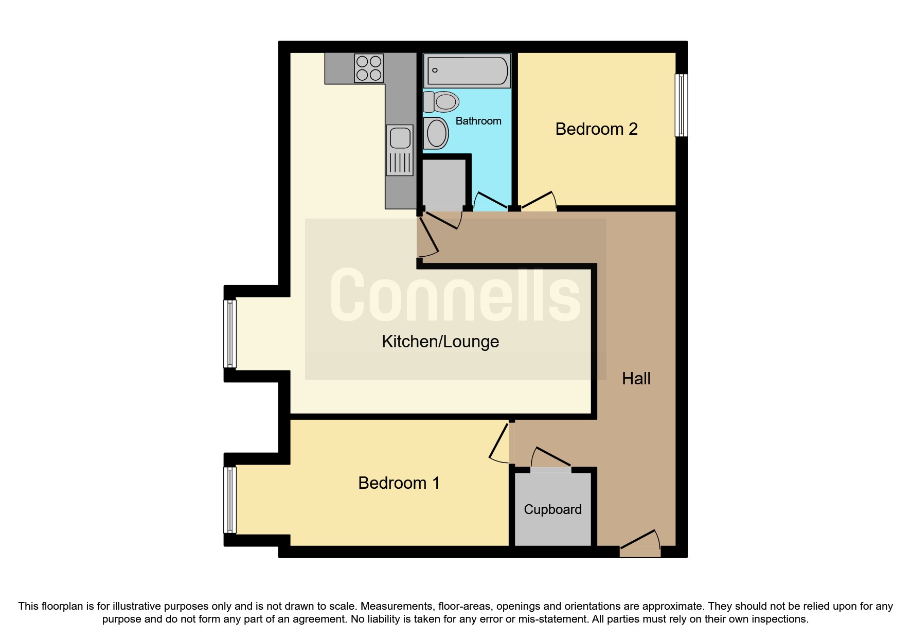 The Hundred, Romsey SO51, 2 bedroom flat for sale 64676204