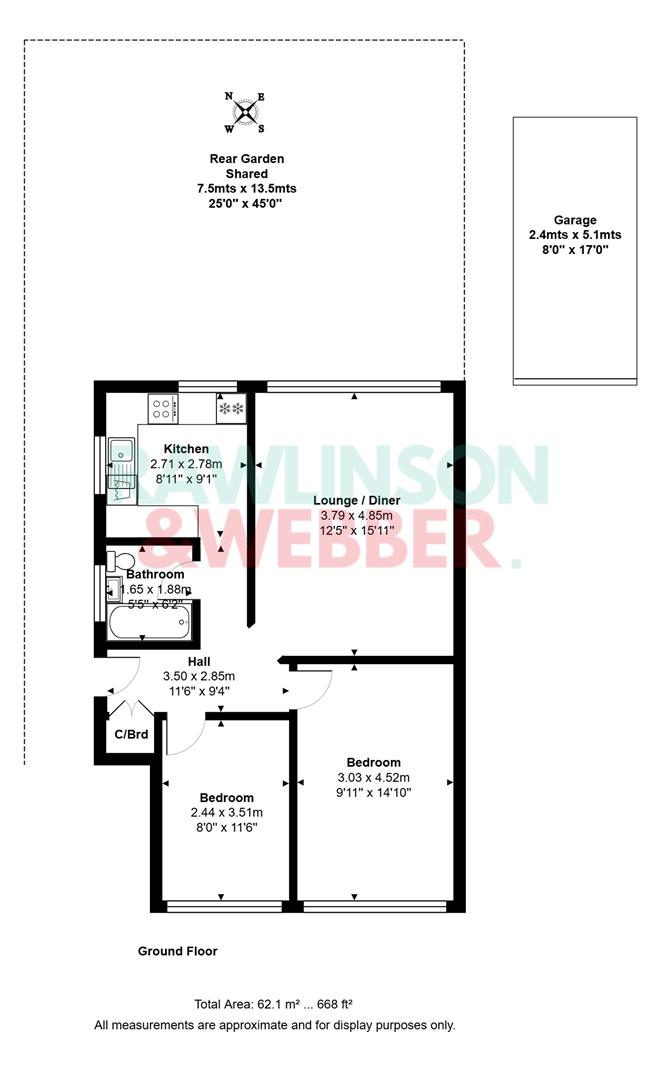 16, Glebelands, Esher floorplan