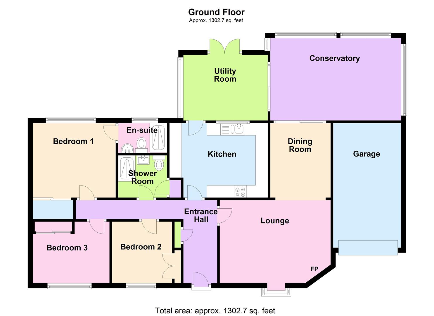 3 Bedrooms Detached bungalow for sale in Pangbourne Close, Appleton, Warrington WA4