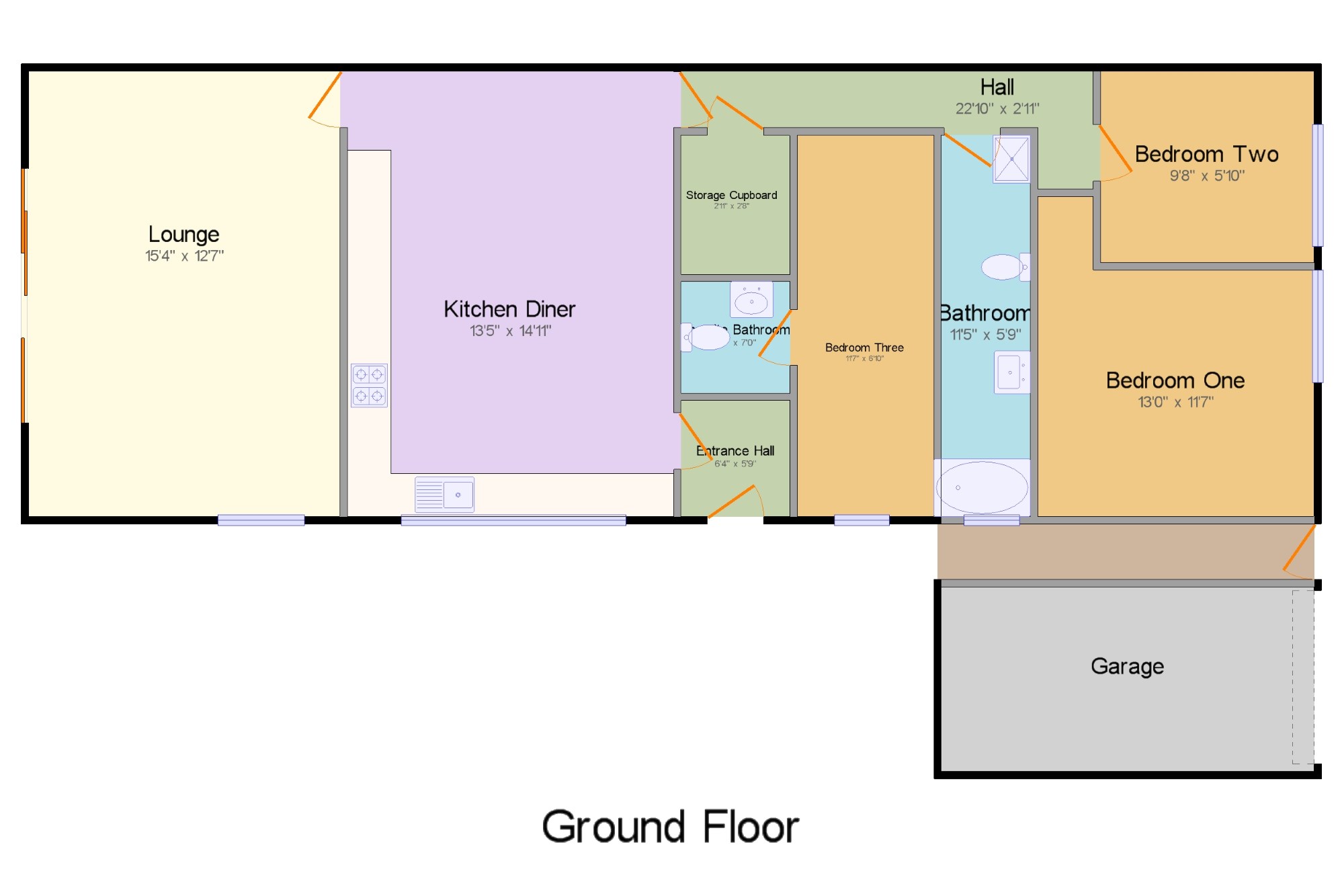 3 Bedrooms Bungalow for sale in Darnel Close, Beanhill, Milton Keynes, Buckinghamshire MK6