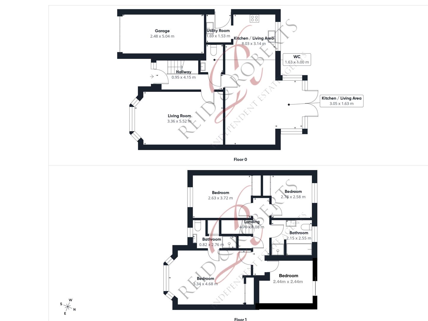 10, Llys Clark, Caergwrle floorplan