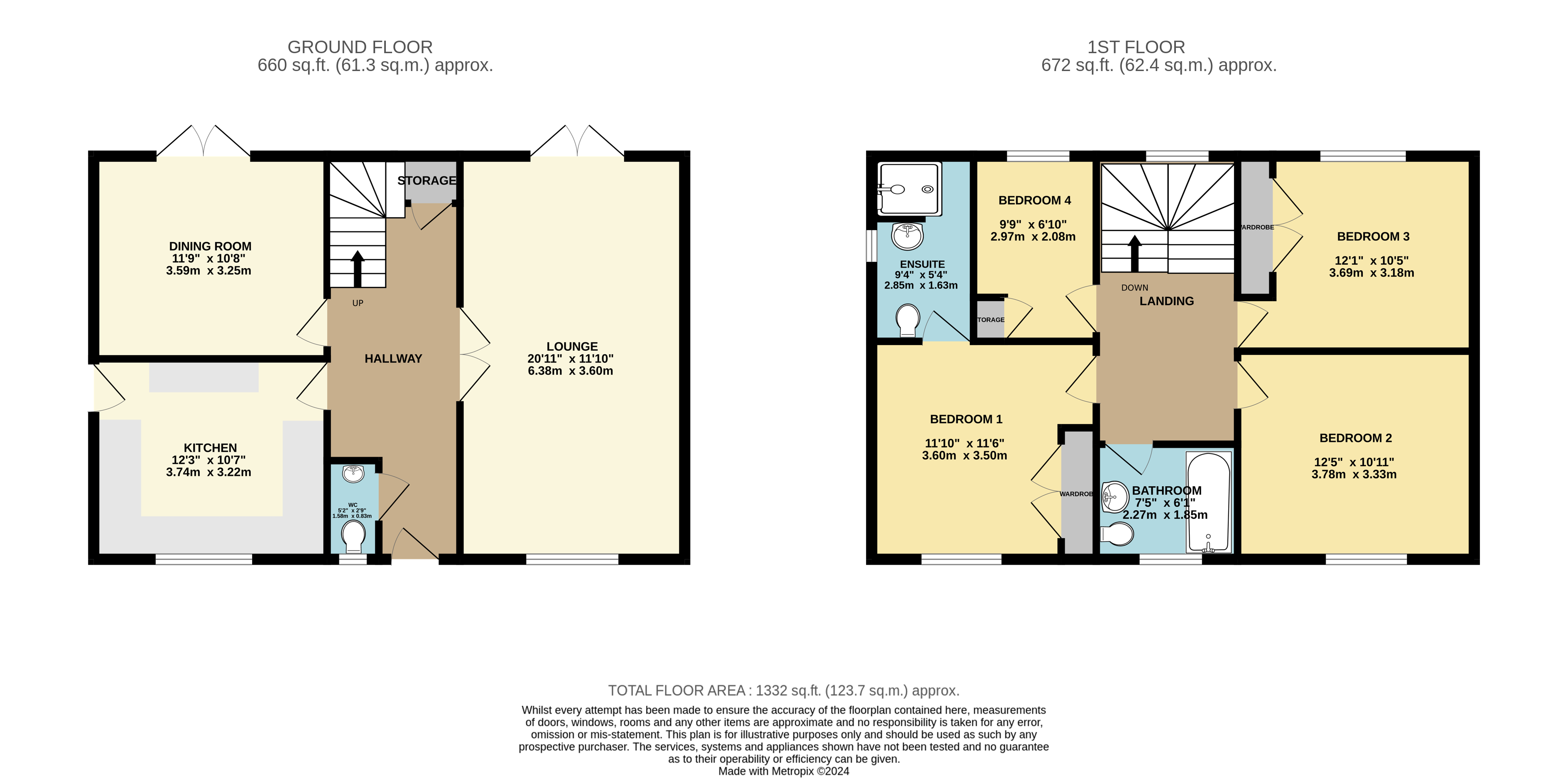 11, Welling Road, Grays floorplan