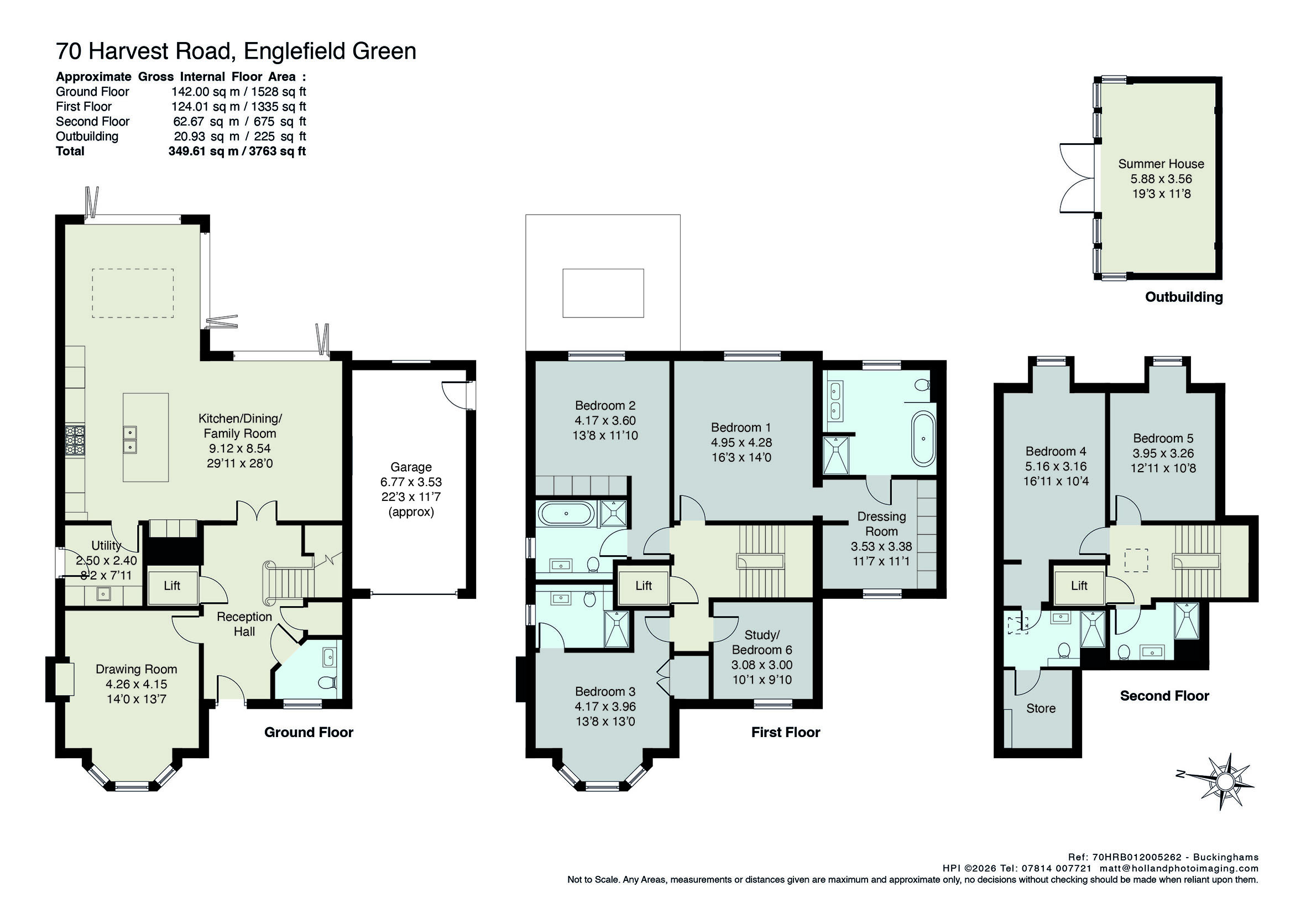 70, Harvest Road, Englefield Green floorplan