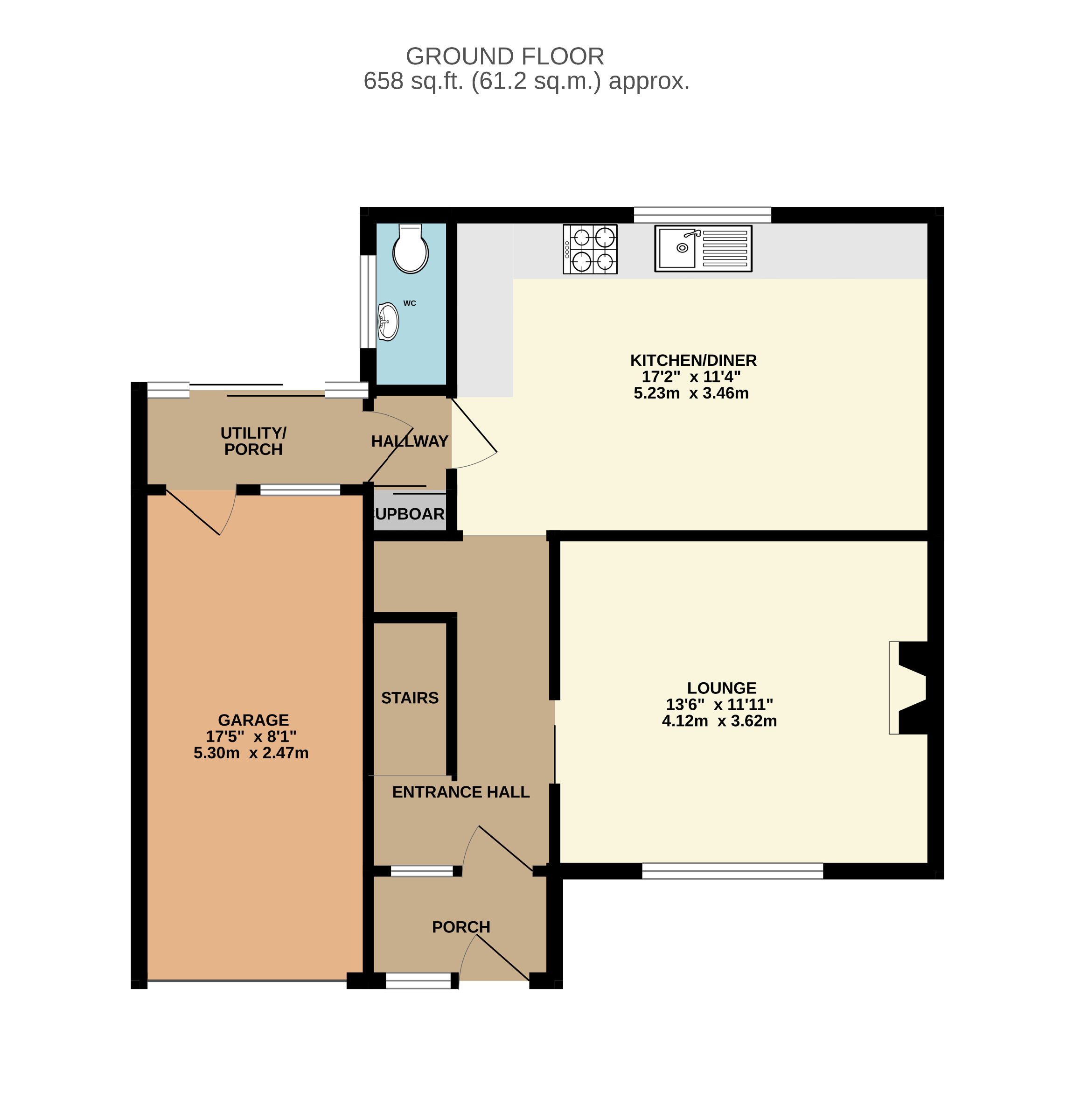 36 Forest Road, Lydney floorplan