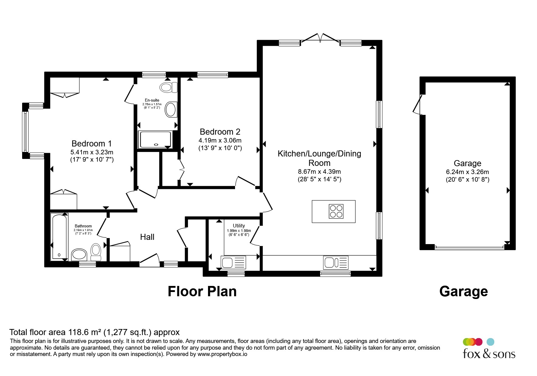 1, The Beech, Linwood Park, Arundel Road, Arundel floorplan