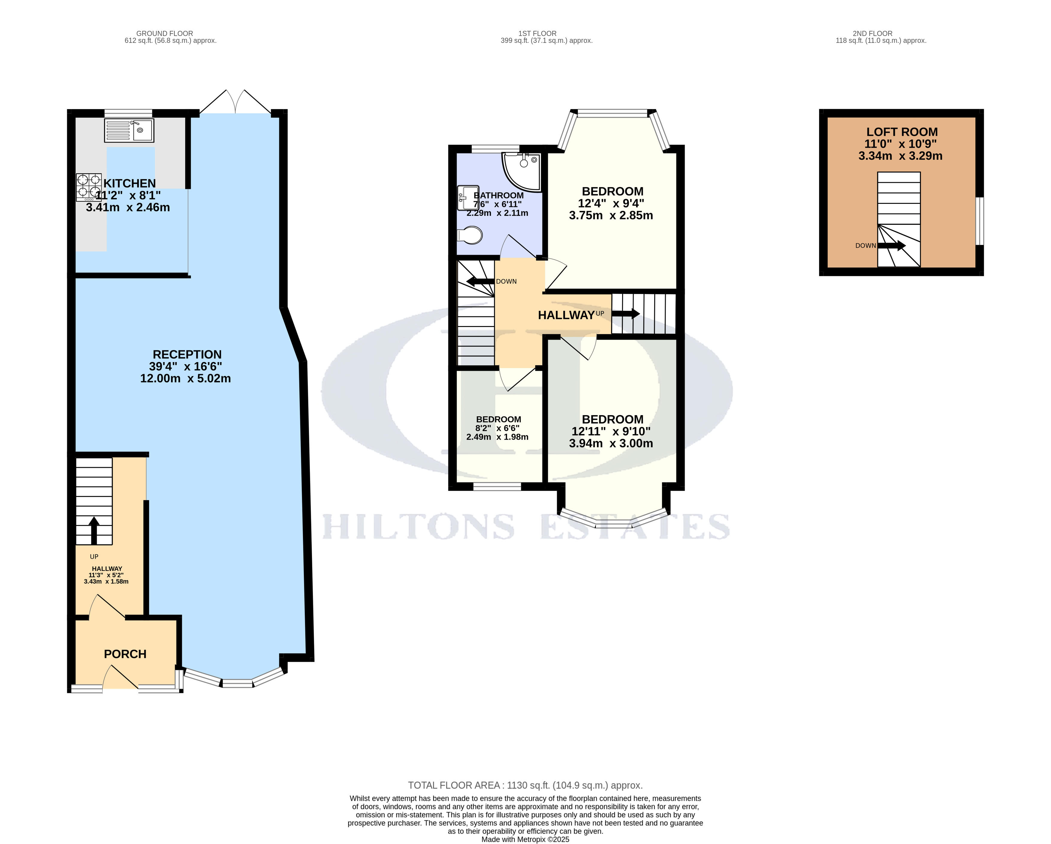 9, Willow Gardens, Hounslow floorplan
