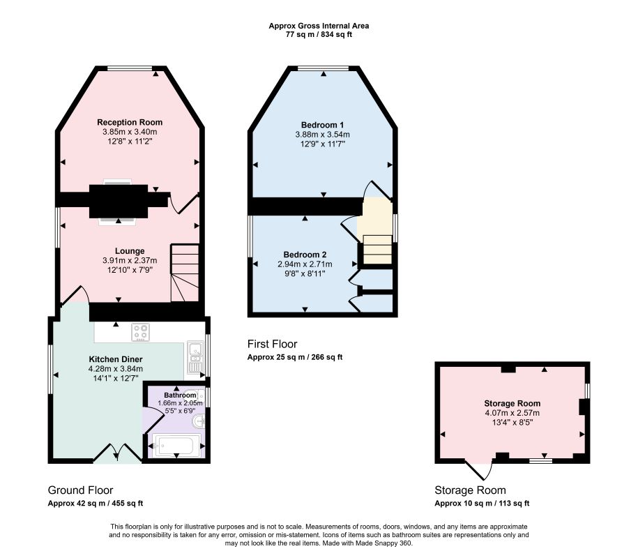 Gate House, Llanelli floorplan