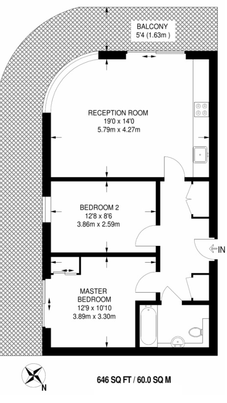 2 Bedrooms Flat for sale in Sienna Alto, 2 Cornmill Lane, Lewisham, London SE13
